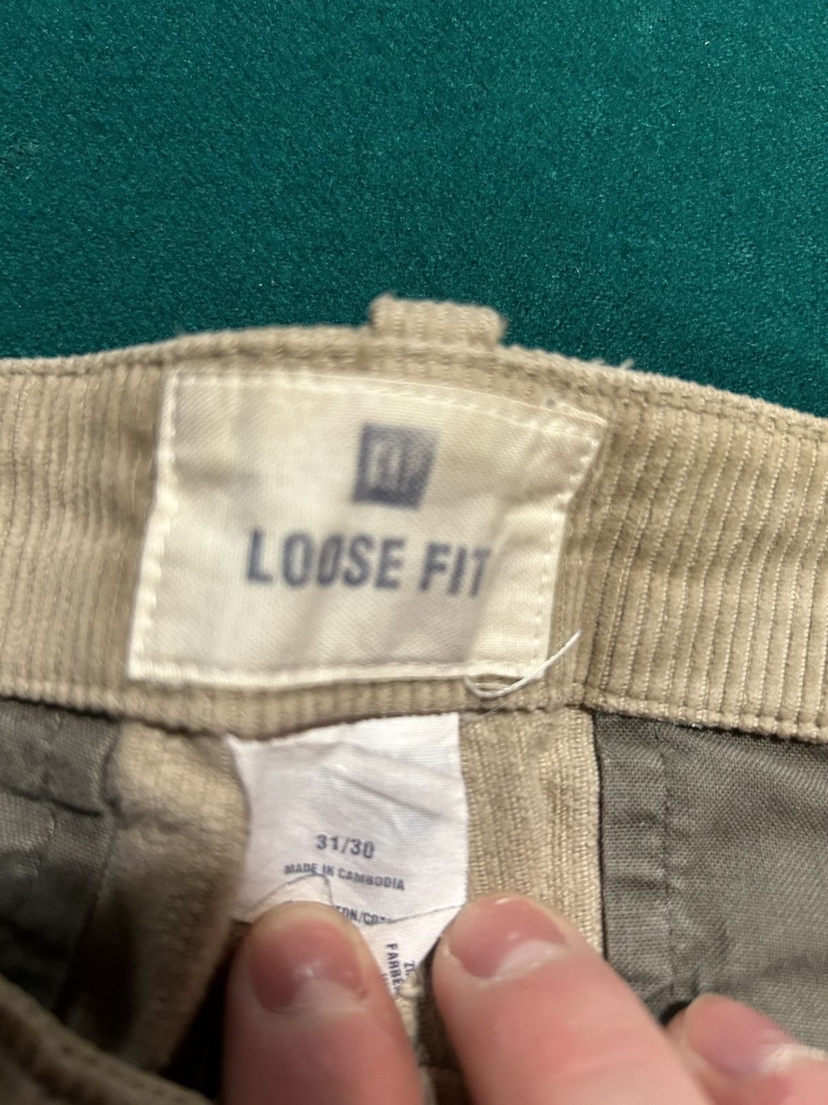 Gap Vintage baggy Gap corduroys Size US 30 / EU 46 - 3 Thumbnail