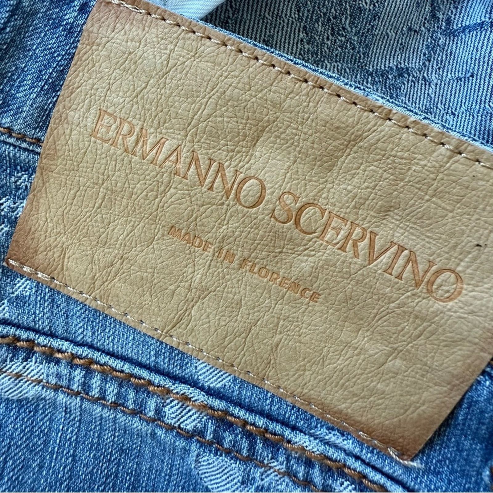 Ermanno Scervino Ermanno Scervino women crop jeans pants size 48 IT or 12 US Size 34" / US 12 / IT 48 - 5 Thumbnail