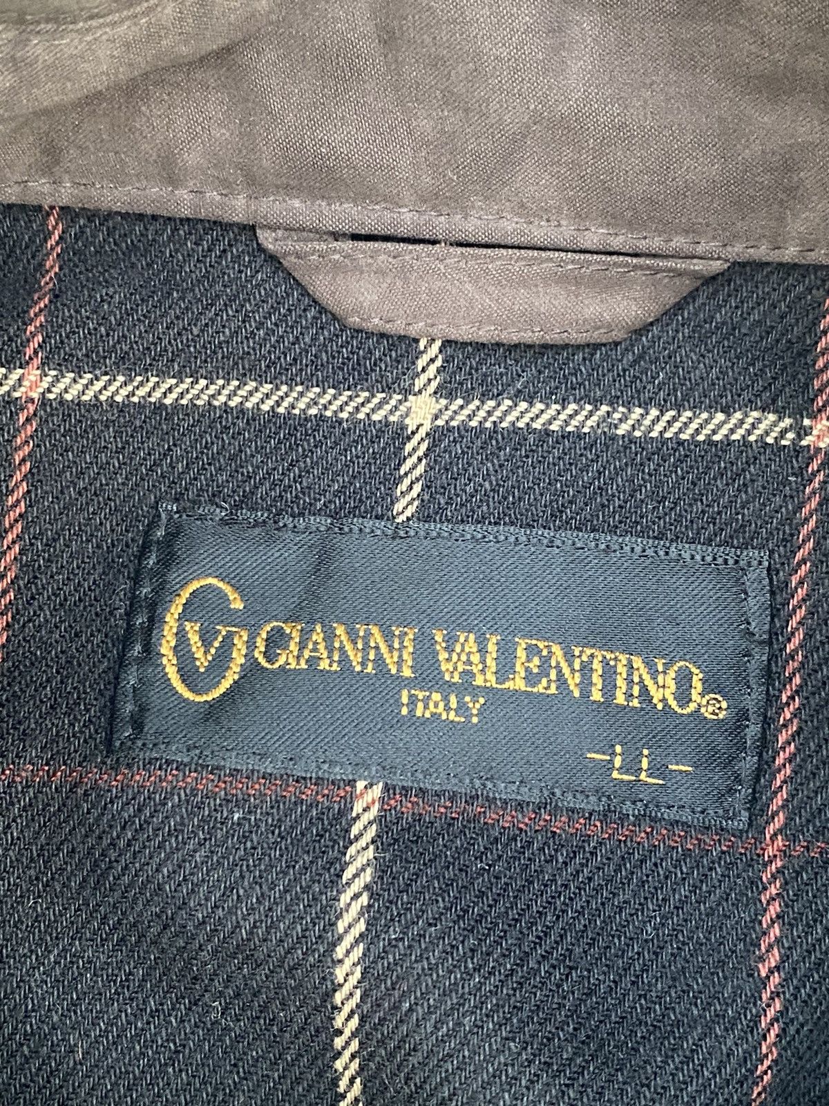 Vintage Vtg Gianni Valentino Jacket Size US XL / EU 56 / 4 - 8 Thumbnail