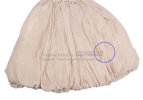 Comme des Garcons Comme Des Garcons size S Beige vintage pouf design skirt Size 25" / US 0 / IT 36 - 5 Thumbnail