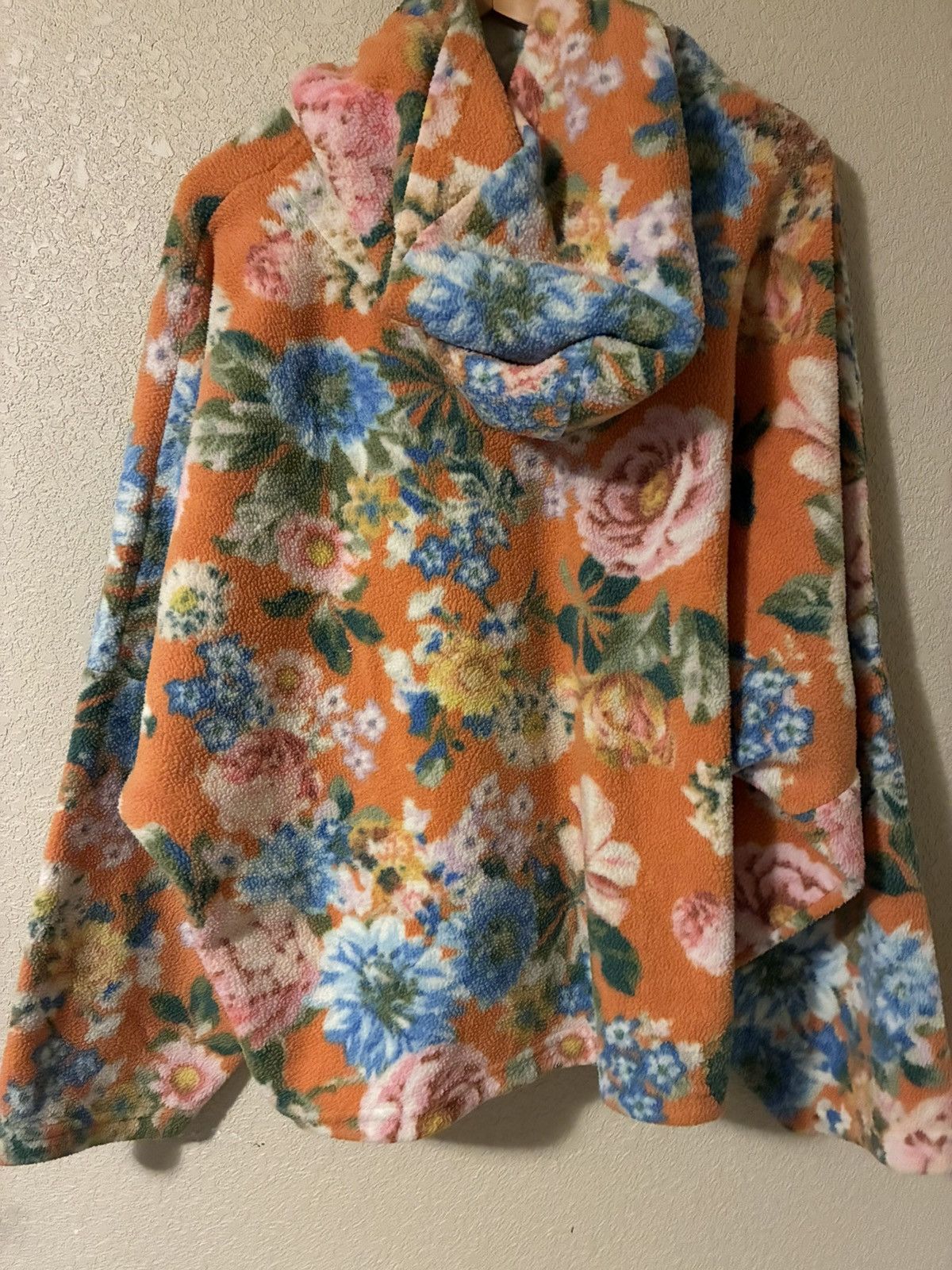 Martine Rose Martine Rose Floral Fleece Hoodie Size US XL / EU 56 / 4 - 2 Thumbnail