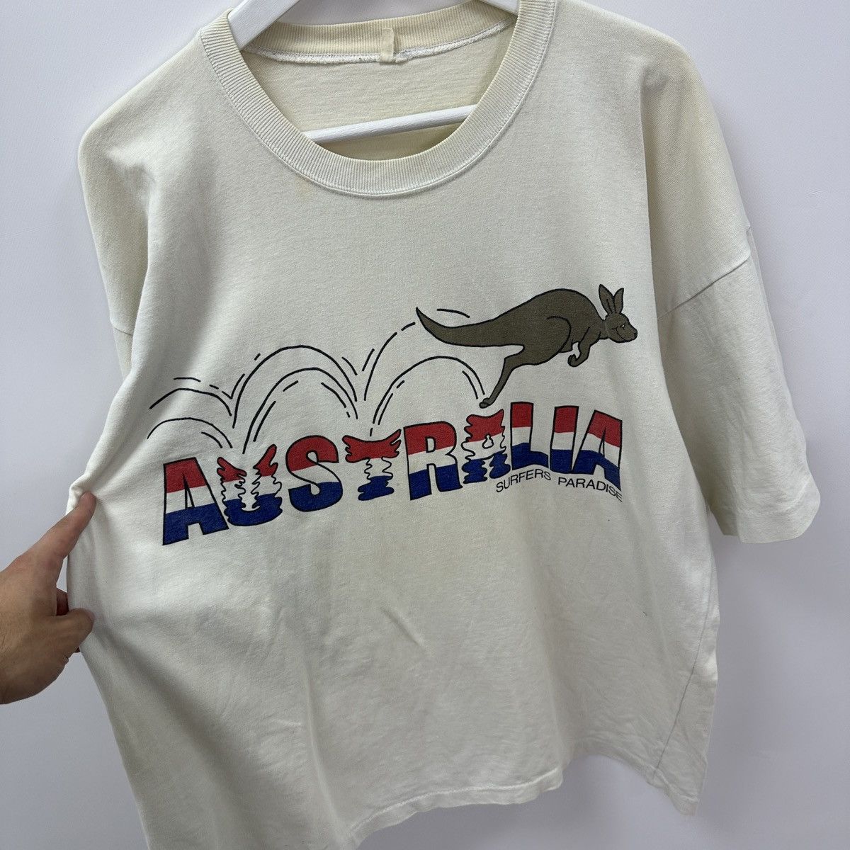 Vintage Vintage 90s Australia Surfing paradise single stitch tee y2k Size US XXL / EU 58 / 5 - 4 Thumbnail