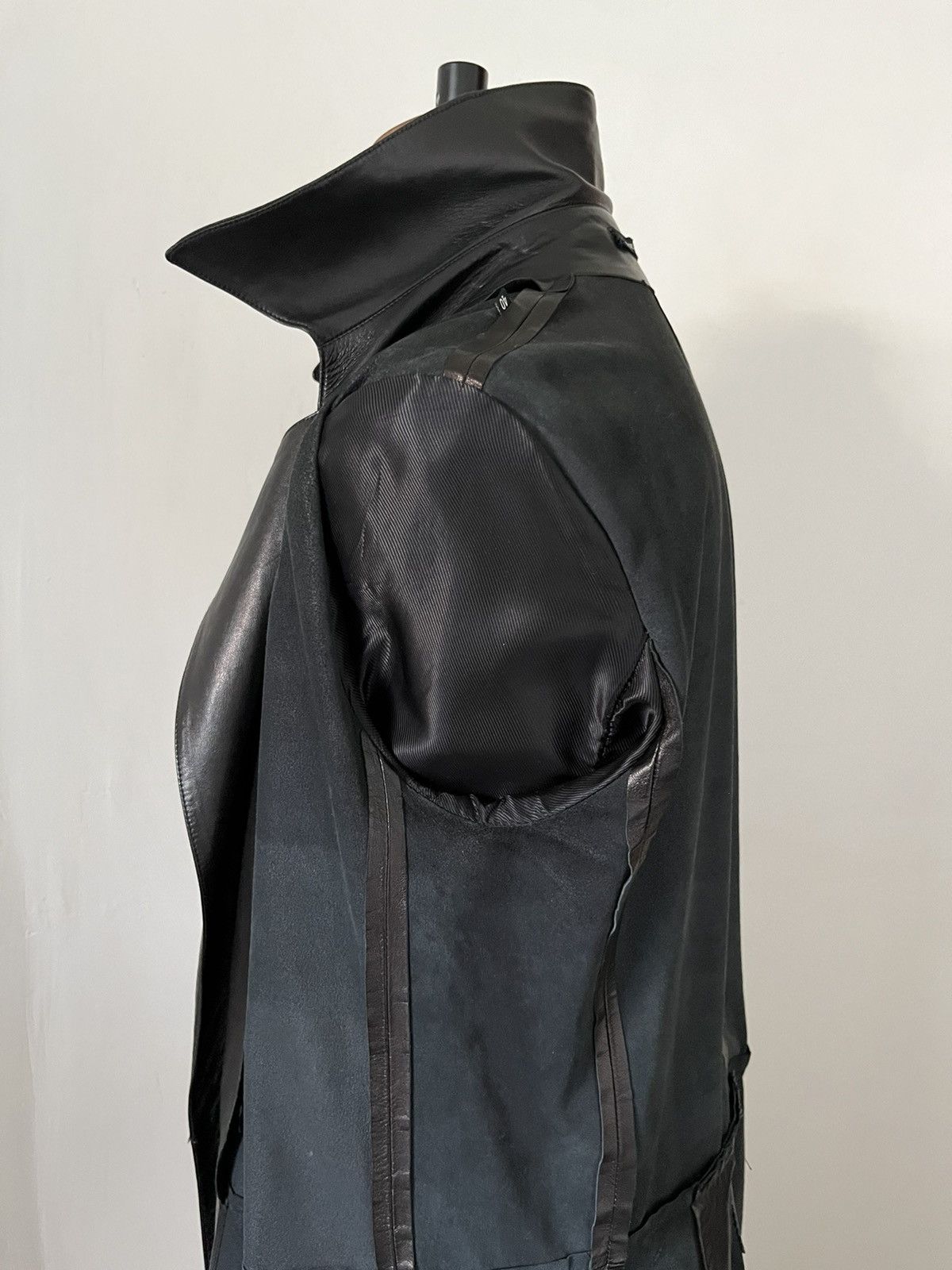 Gucci Rare Vintage Leather Trench Coat Size S / US 4 / IT 40 - 13 Thumbnail