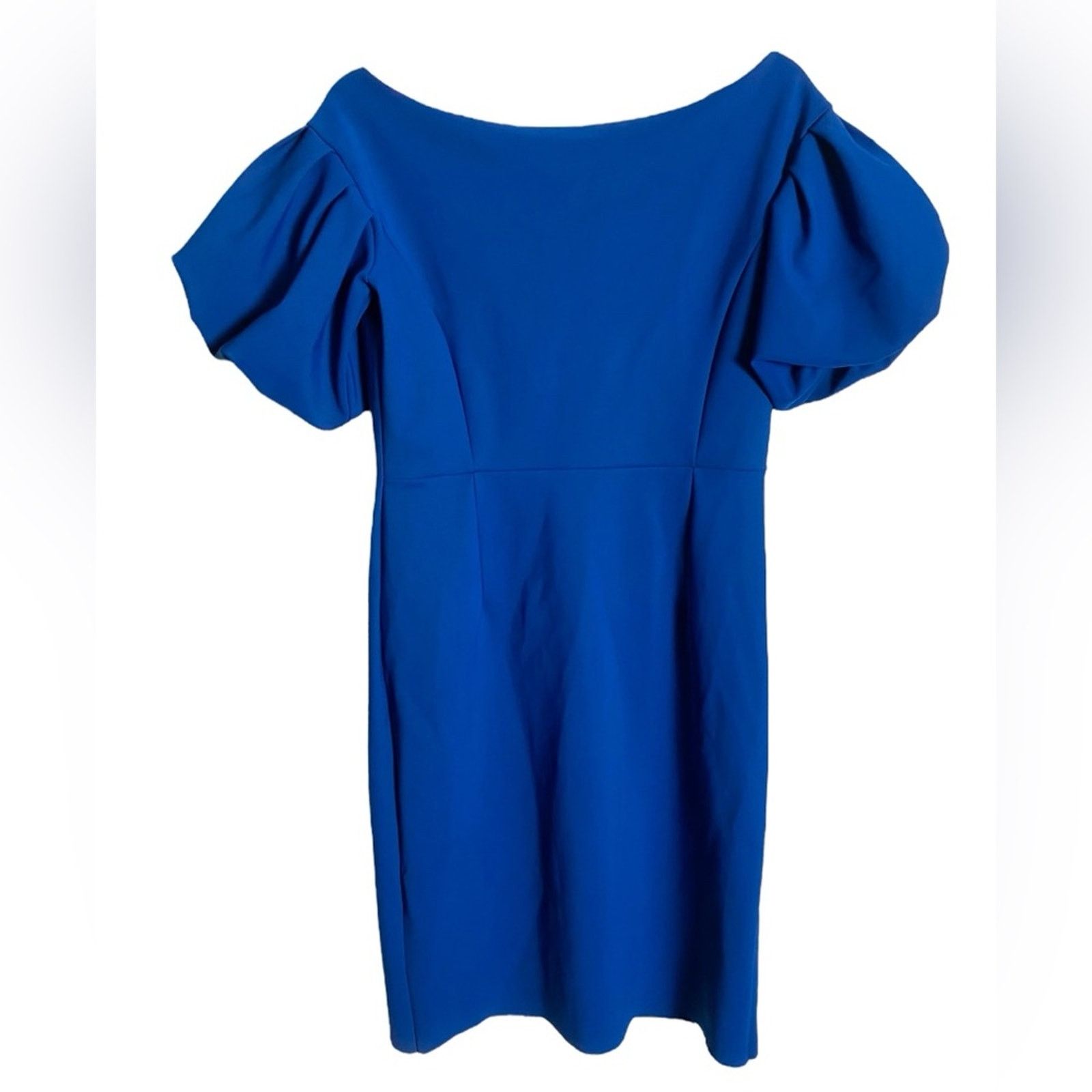 Chiara Boni CHIARA BONI Guendalina Puff-Sleeve Off-the-Shoulder Dress Size XL / US 12-14 / IT 48-50 - 3 Thumbnail