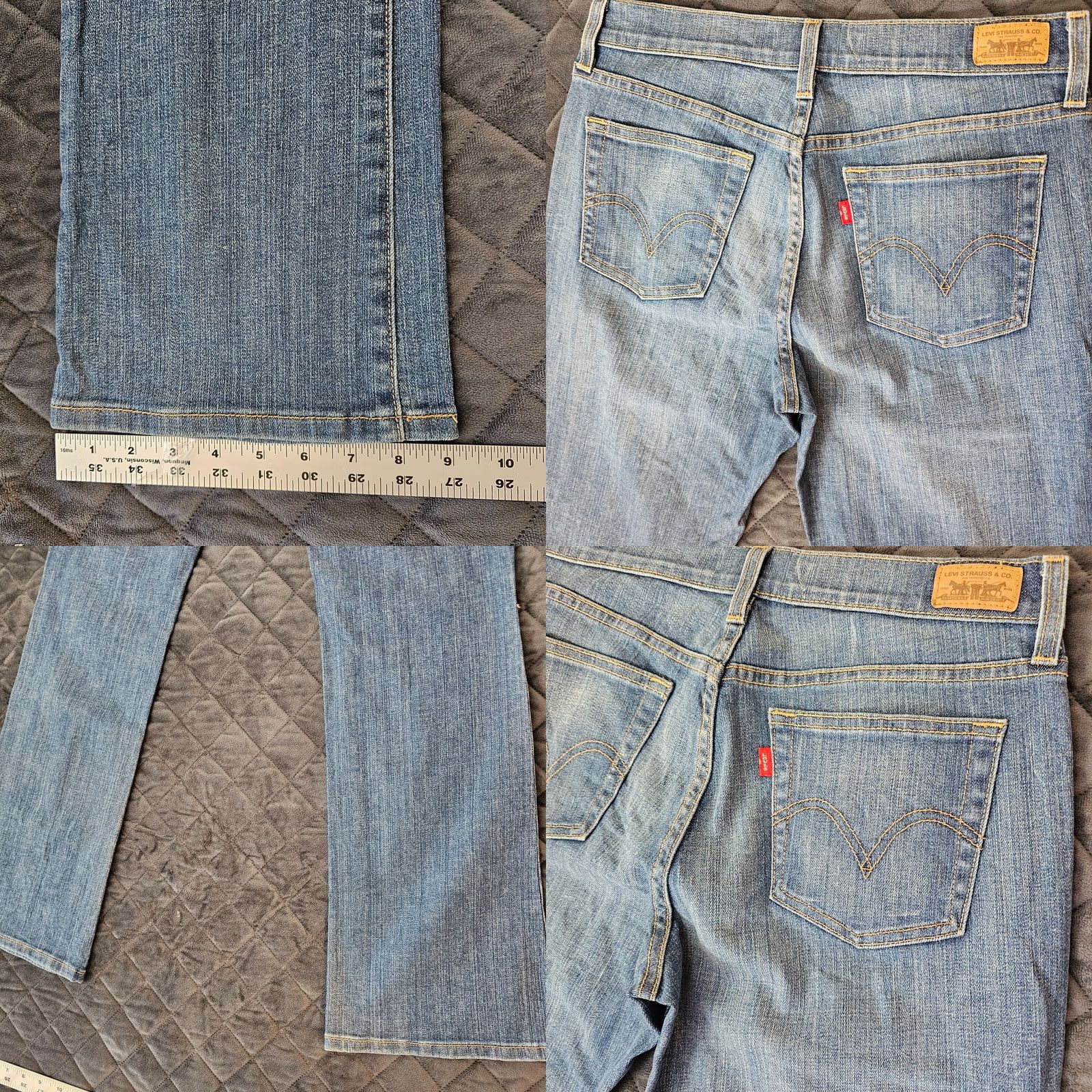 Levi's VINTAGE Levi's Jeans 515 Bootcut Mid Rise Size 4 Reg Blue Women Mens? (keep gender from department: Women) Size 27" / US 4 / IT 40 - 8 Thumbnail