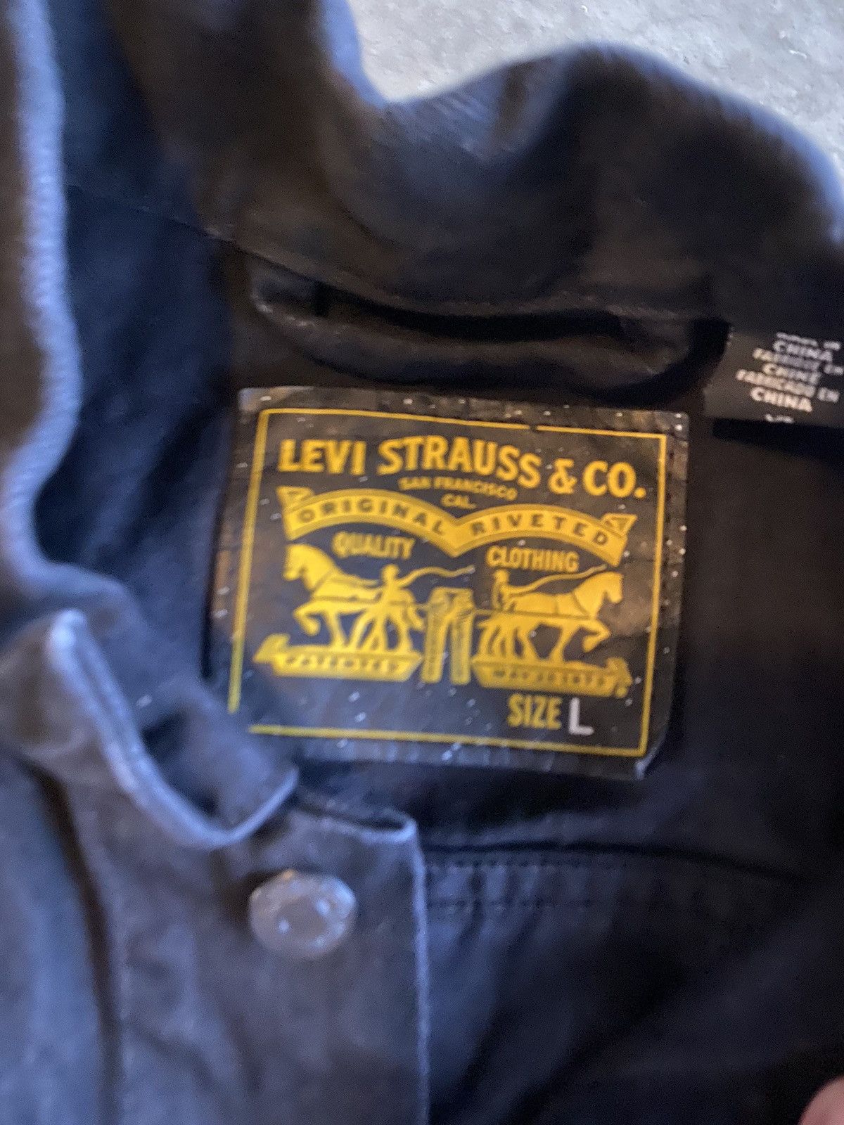 Levi's × Star Wars Levis Star Wars Darth Vader Jacket Size US L / EU 52-54 / 3 - 3 Thumbnail