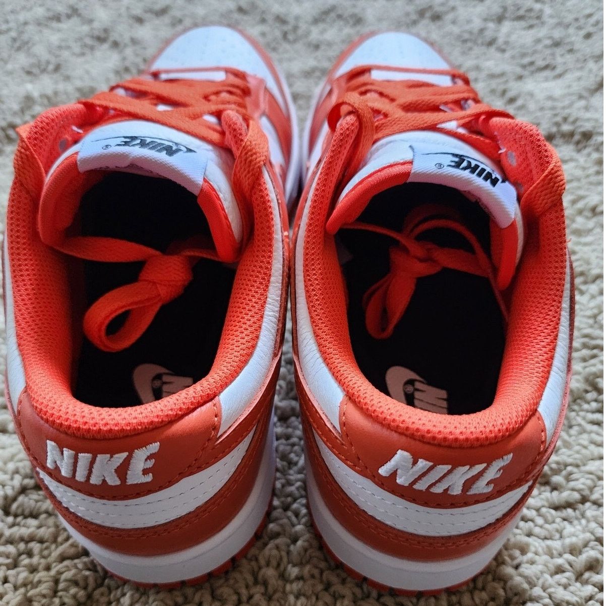 Nike Nike By You Dunk Low Retro Orange White Brand New Sz 9 Size US 9 / EU 42 - 6 Thumbnail