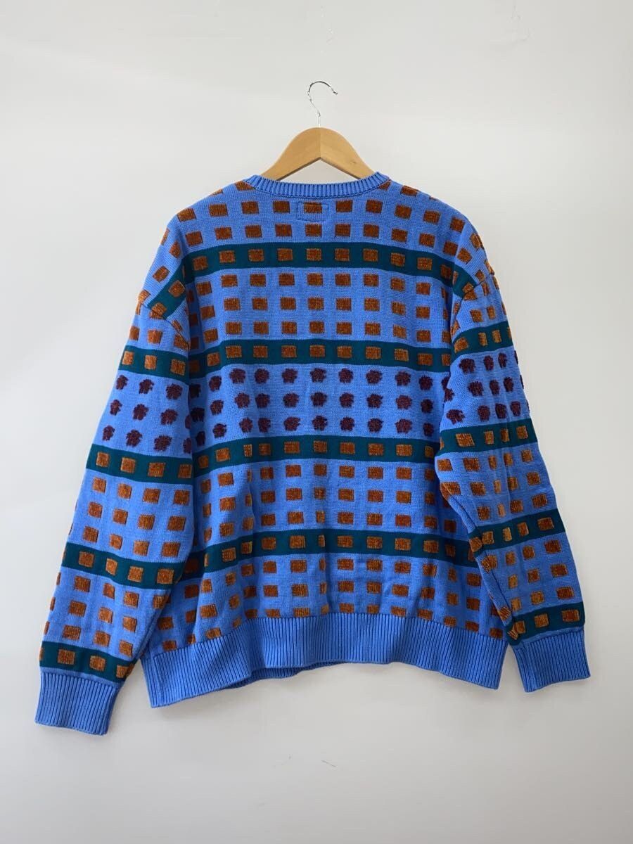 Cav Empt Blue Cotton Knit Sweater (thick) Size US L / EU 52-54 / 3 - 1 Thumbnail