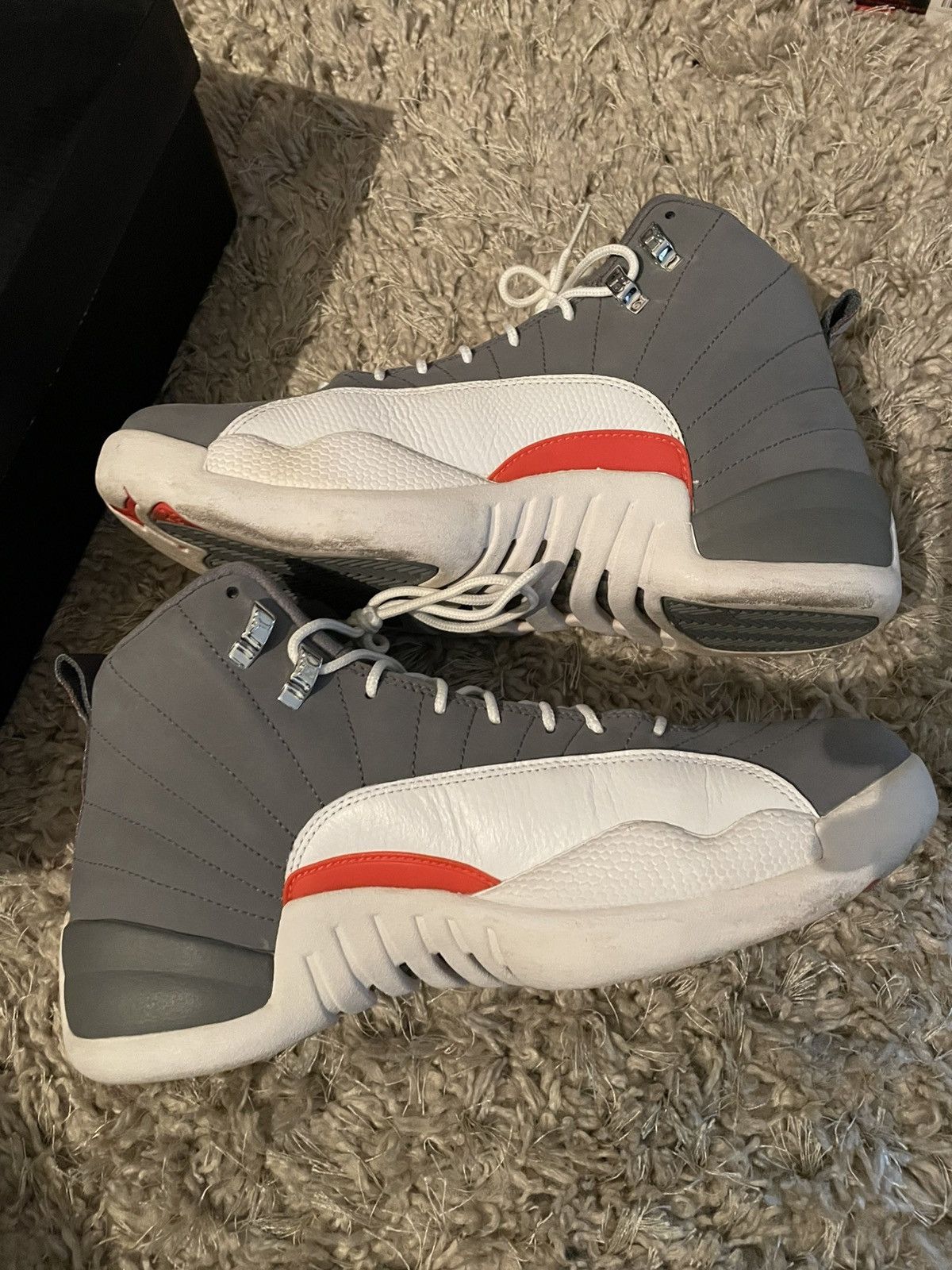 Jordan Brand Jordan 12 Cool Grey Size US 9.5 / EU 42-43 - 3 Thumbnail