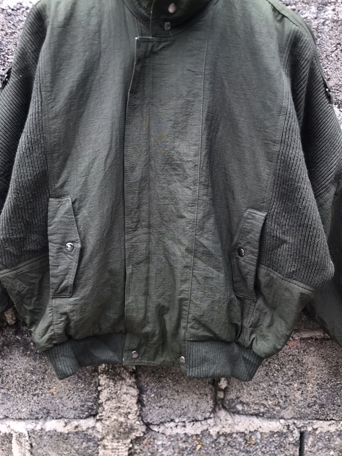 Japanese Brand 🔥Unbrand Streetwear Style Bomber Jacket Size US L / EU 52-54 / 3 - 3 Thumbnail
