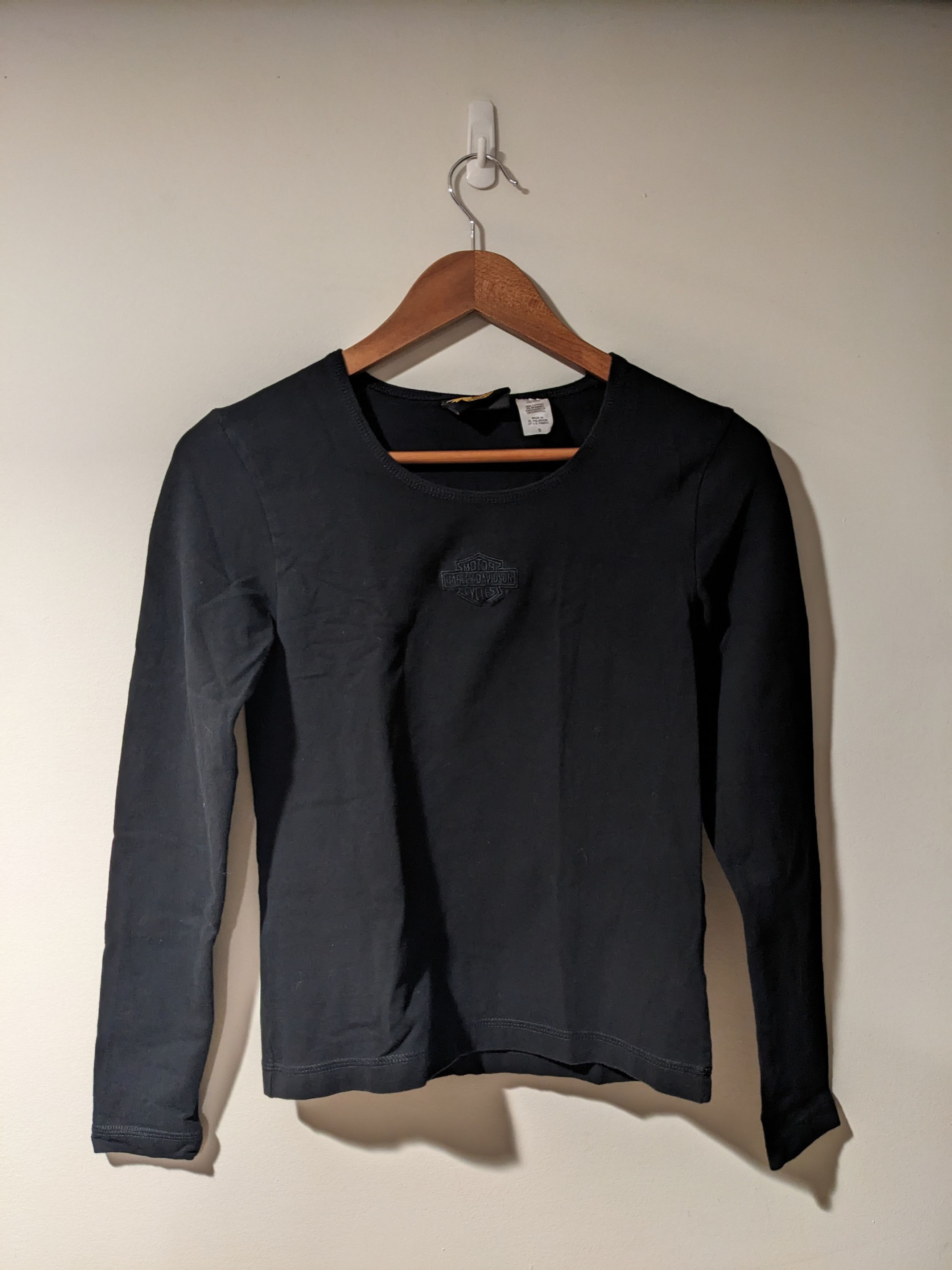 Harley Davidson × Vintage Vintage Y2K Harley Davidson Motorcycle Woman Long-Sleeve Size S / US 4 / IT 40 - 1 Thumbnail
