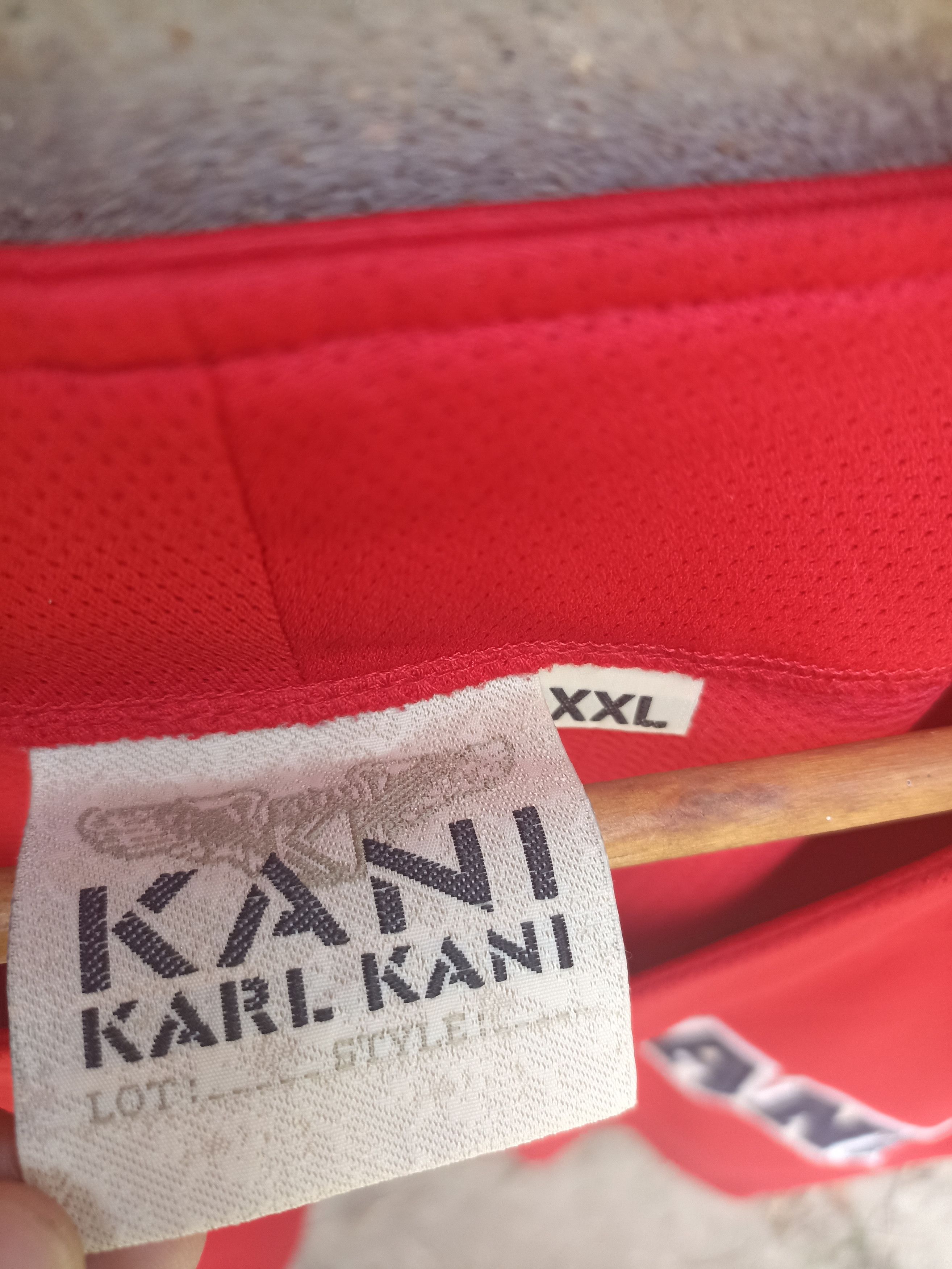Karl Kani Vintage 90s Vintage Karl Kani jersey MLB design button Size US XL / EU 56 / 4 - 4 Thumbnail