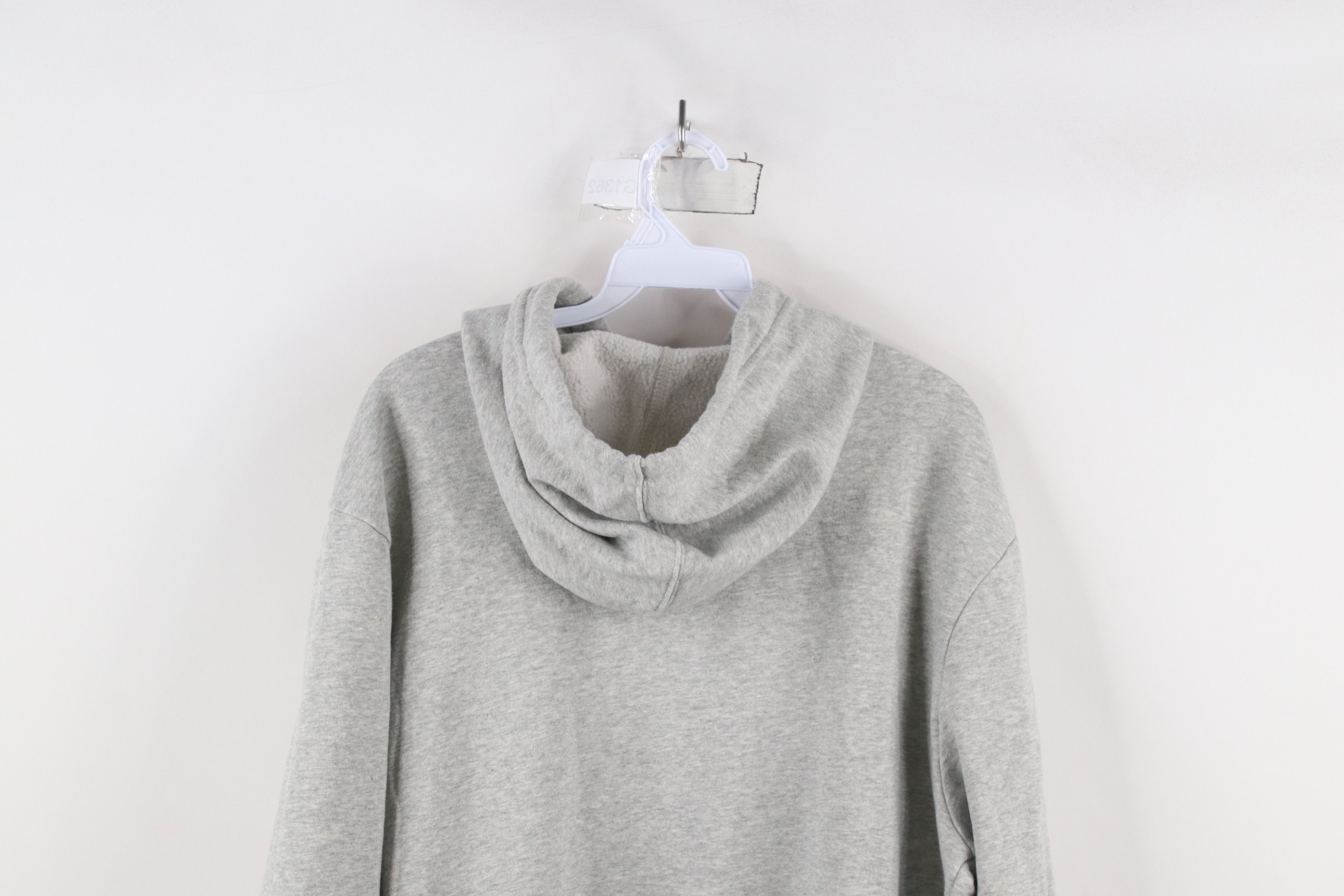 Gap × Vintage Vintage Y2K Gap Block Letter Hoodie Sweatshirt Heather Gray Size US L / EU 52-54 / 3 - 12 Thumbnail