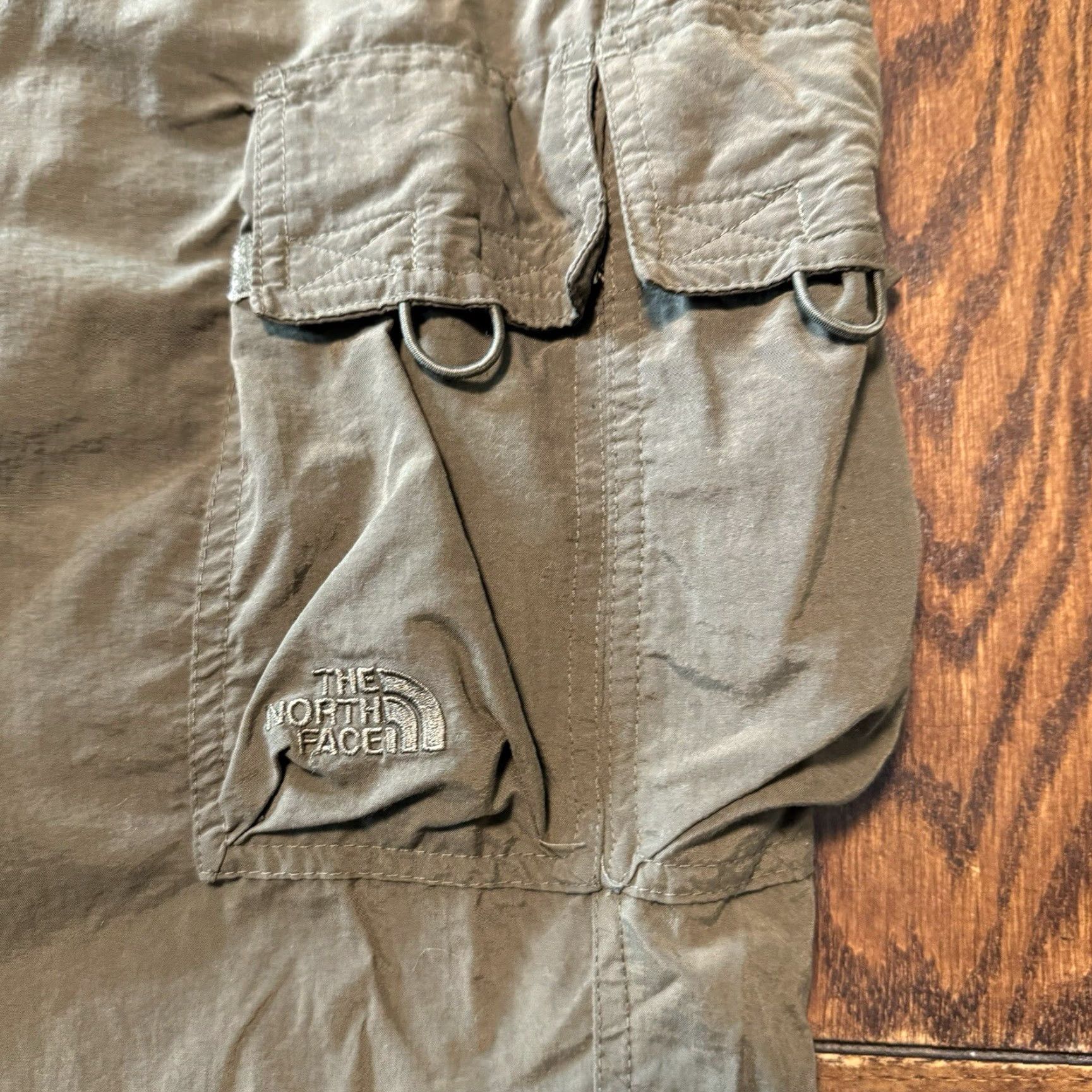 The North Face The North Face Pants Men's Size XL Short Cargo Hiking Outdoor Green Nylon Active Size US 36 / EU 52 - 4 Thumbnail