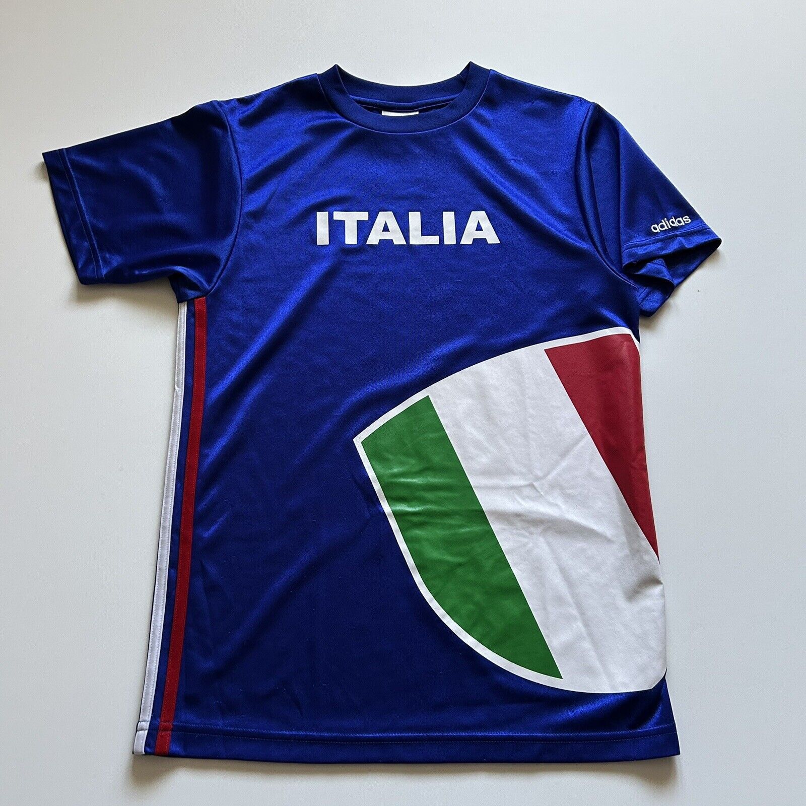 Adidas Vintage Y2K Adidas Italia Soccer Jersey Small Italy Flag Size US S / EU 44-46 / 1 - 1 Thumbnail