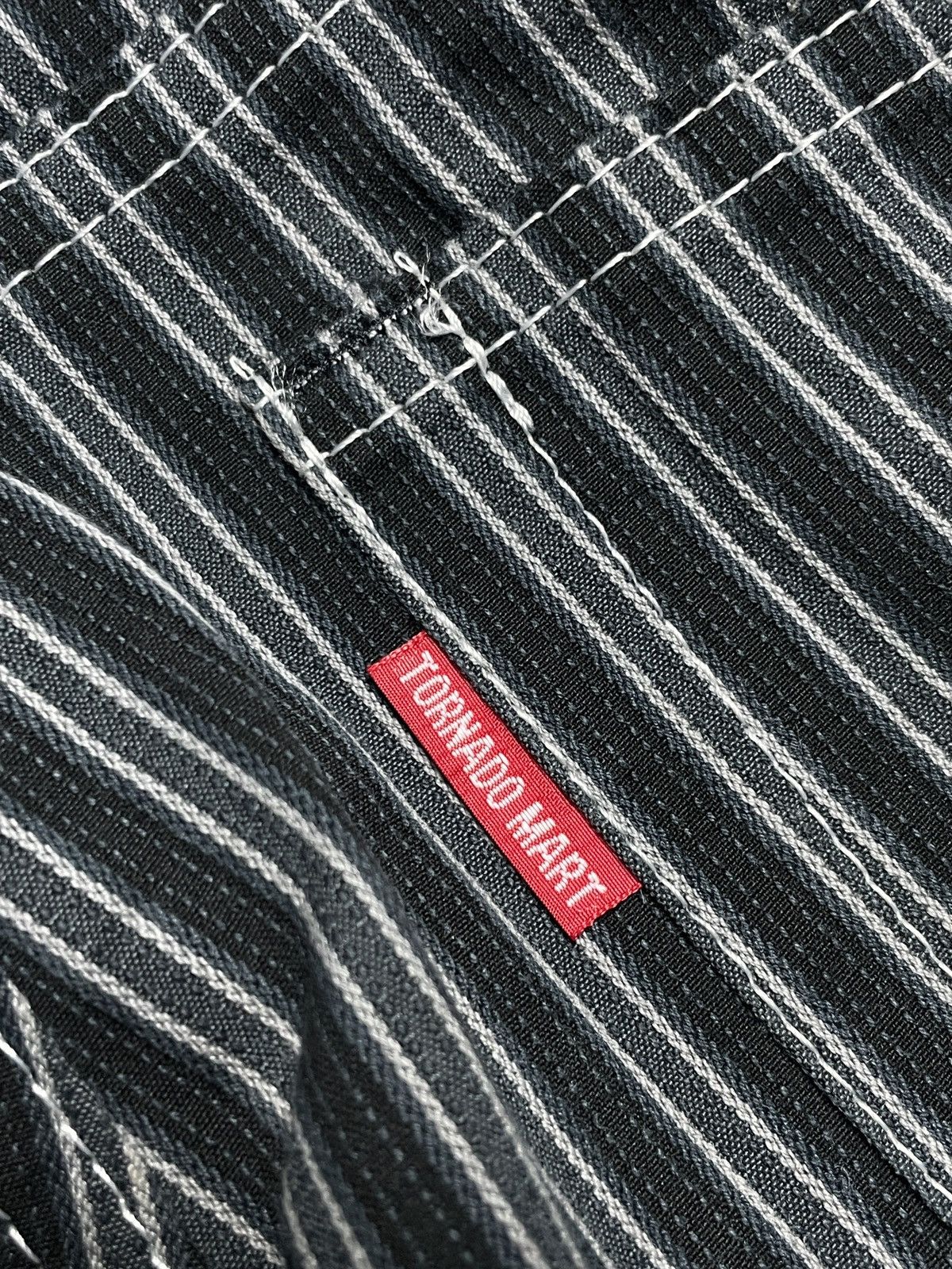 Tornado Mart 2000’s Tornado Mart - Super Flared Stripe Pants Size US 30 / EU 46 - 7 Thumbnail