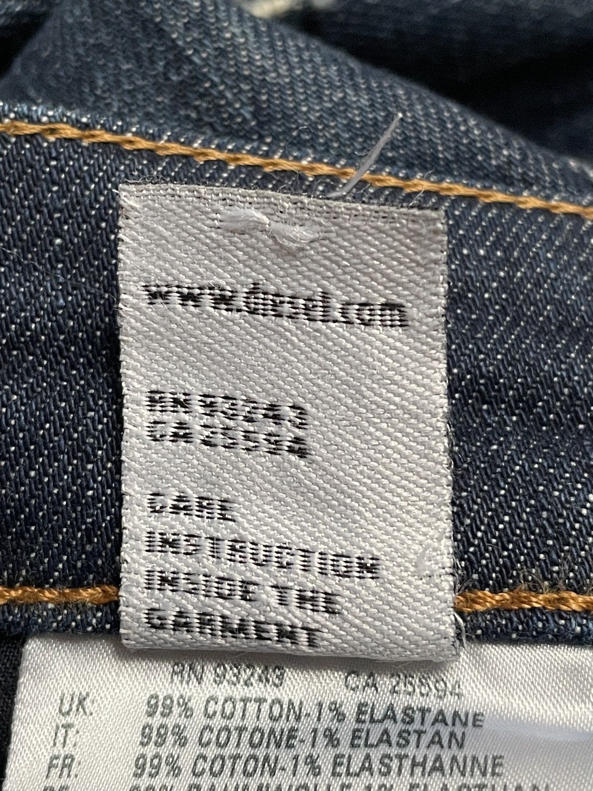 Diesel × Vintage Vintage Brand Diesel Jeans 1990s Size US 30 / EU 46 - 13 Thumbnail