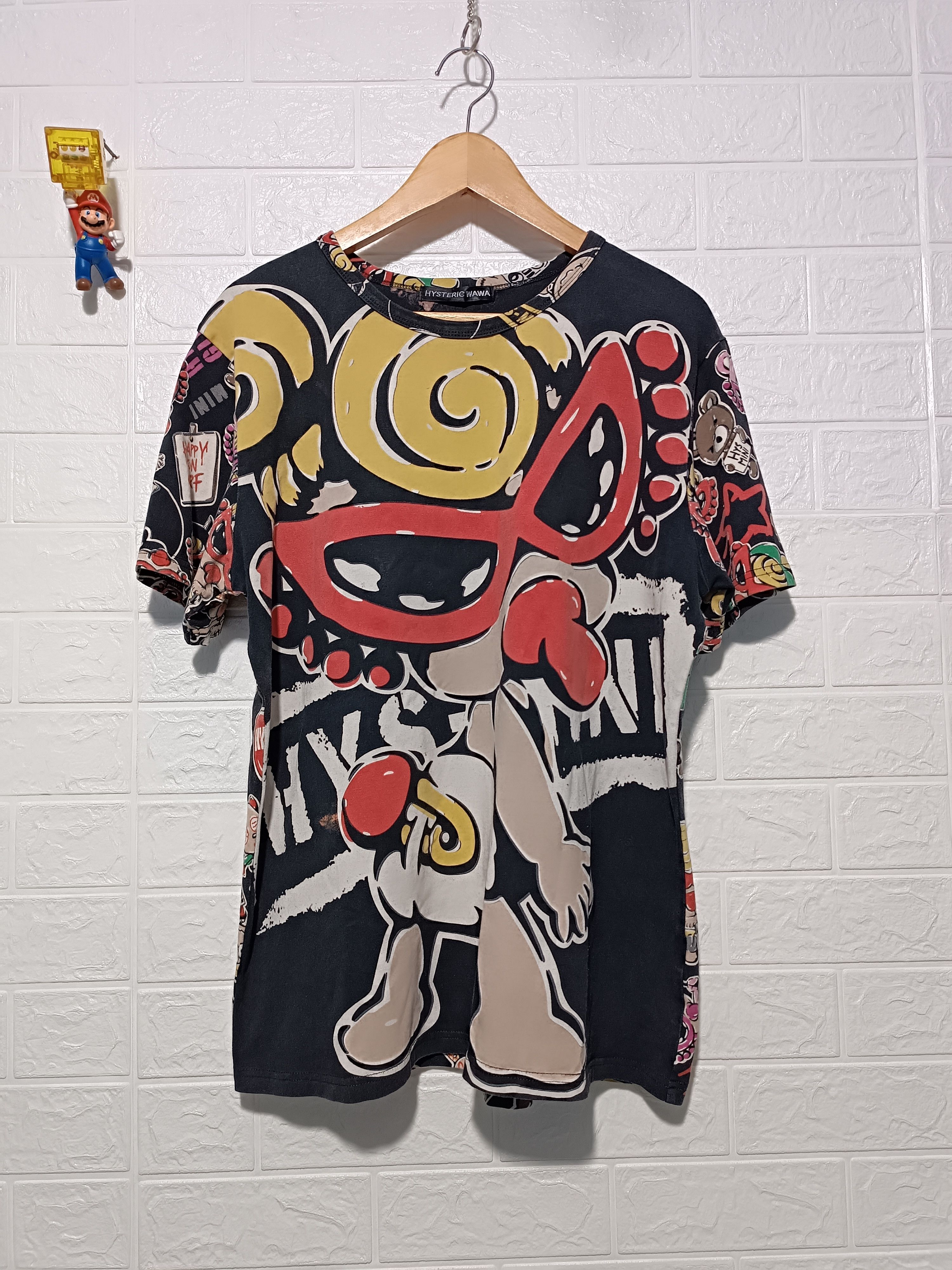 Japanese Brand Vintage Cute Baby Over Print Tee Size US M / EU 48-50 / 2 - 1 Thumbnail