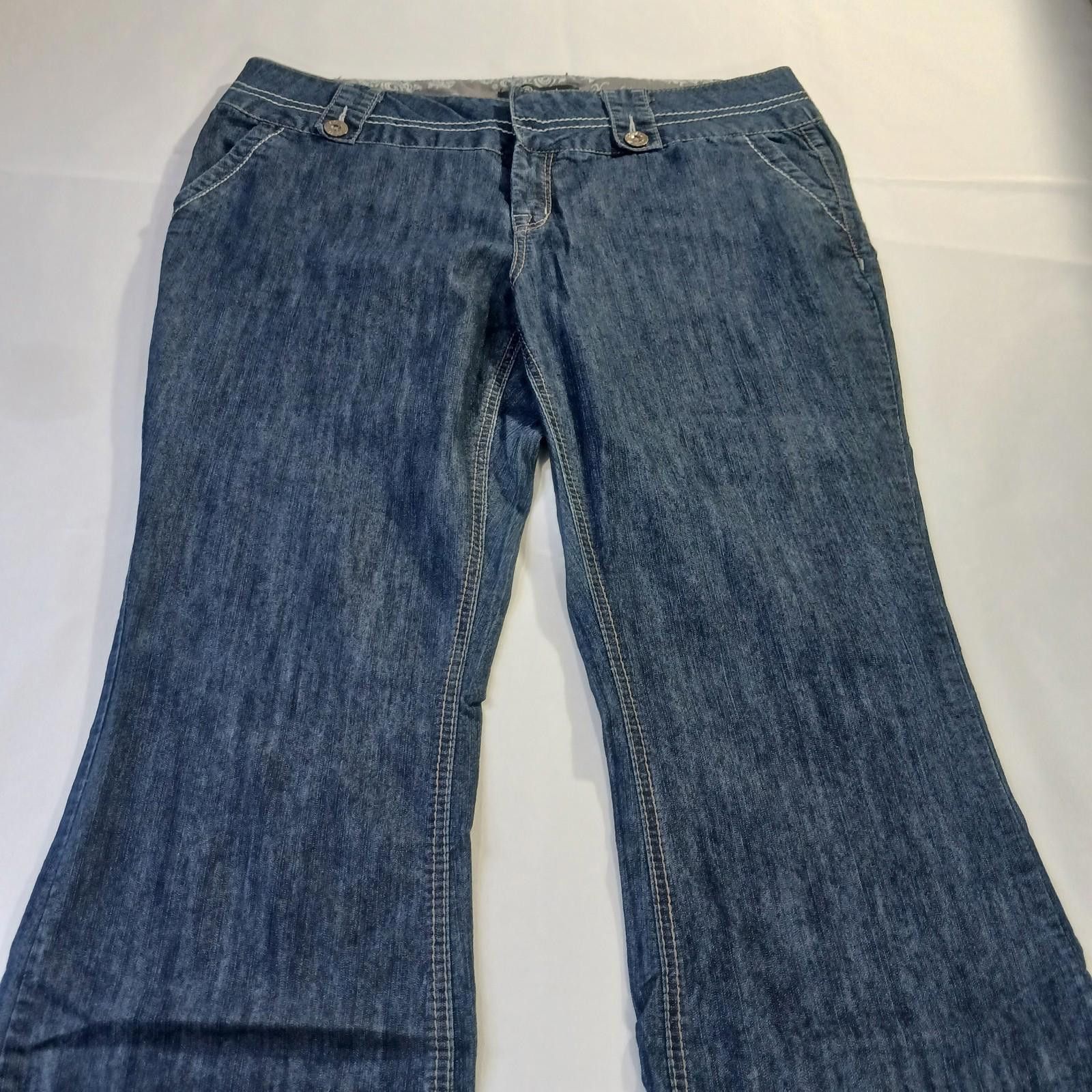 Designer Rewash J7617AQ3X Women's Blue Bootcut Jeans Size 18 (38×31) Size 40" / US 18 - 12 Thumbnail
