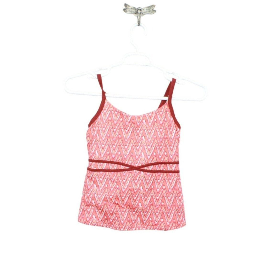 L.L. Bean LL Bean Women's Tankini Swimsuit Top Lined Cups Print Size M / US 6-8 / IT 42-44 - 1 Thumbnail