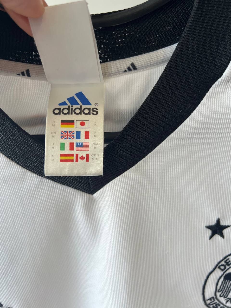 Vintage 2002/4 GERMANY TEAM HOME SOCCER JERSEY FOOTBALL SHIRT ADIDAS Size US M / EU 48-50 / 2 - 7 Thumbnail