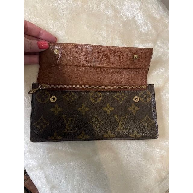 Louis Vuitton Authentic Vintage Louis Vuitton Monogram Portefeuille Accord Size ONE SIZE - 3 Thumbnail