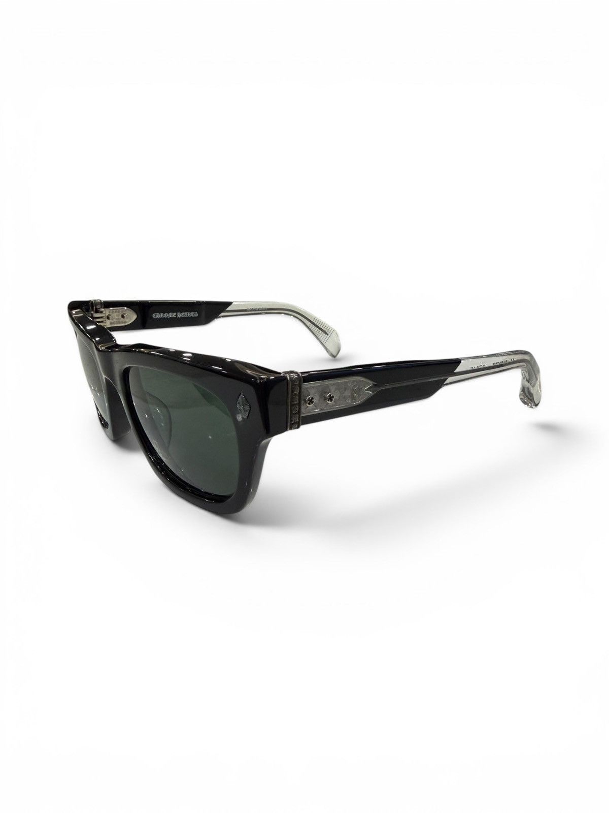 Chrome Hearts Chrome Hearts Dick Fitzener Smoke/Black Sunglasses Size ONE SIZE - 6 Thumbnail