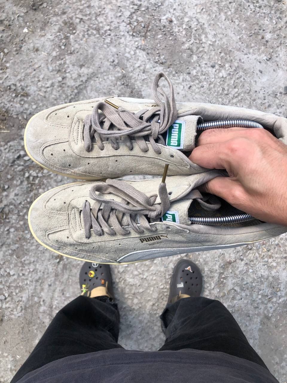 Puma × Vintage VERY RARE PUMA MADRID CITY SPAIN SNEAKERS DESIGNER Y2K 90s Size US 12 / EU 45 - 4 Thumbnail