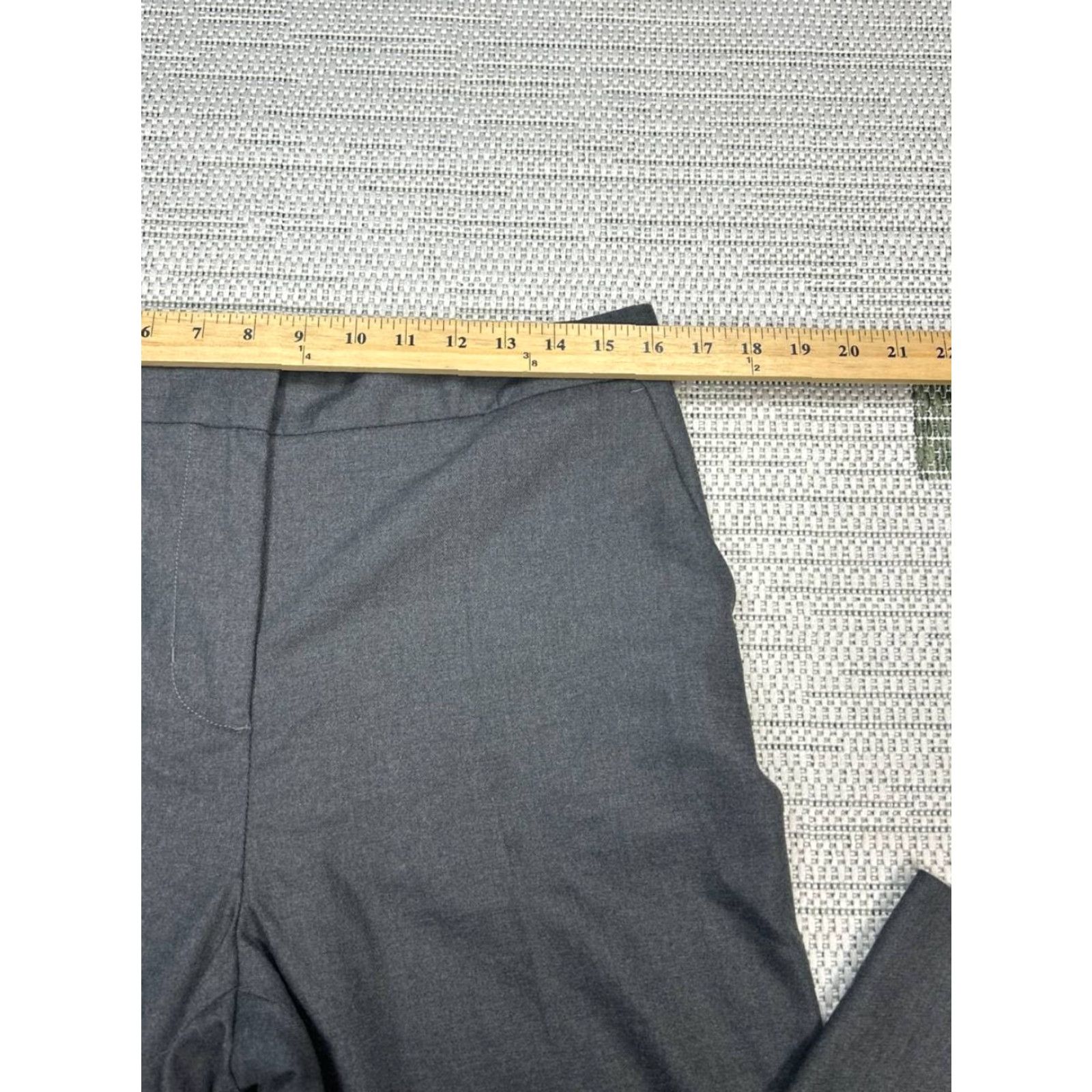 Zara Zara Dress Pants Womens Large Black High Waisted Welt Back Pockets Wide Leg Dress Pants Women's Large Black High Waisted Welt Back Pockets Wide Leg Size 36" / US 14 / IT 50 - 3 Thumbnail