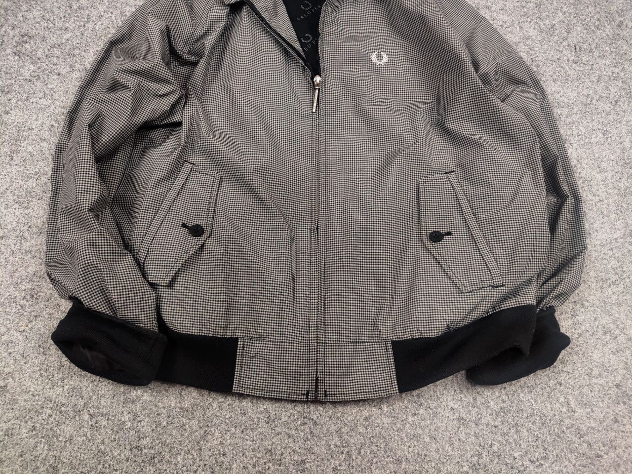 Fred Perry Vintage Fred Perry Light Classic Cotton chek Bomber jacket Size US M / EU 48-50 / 2 - 5 Thumbnail