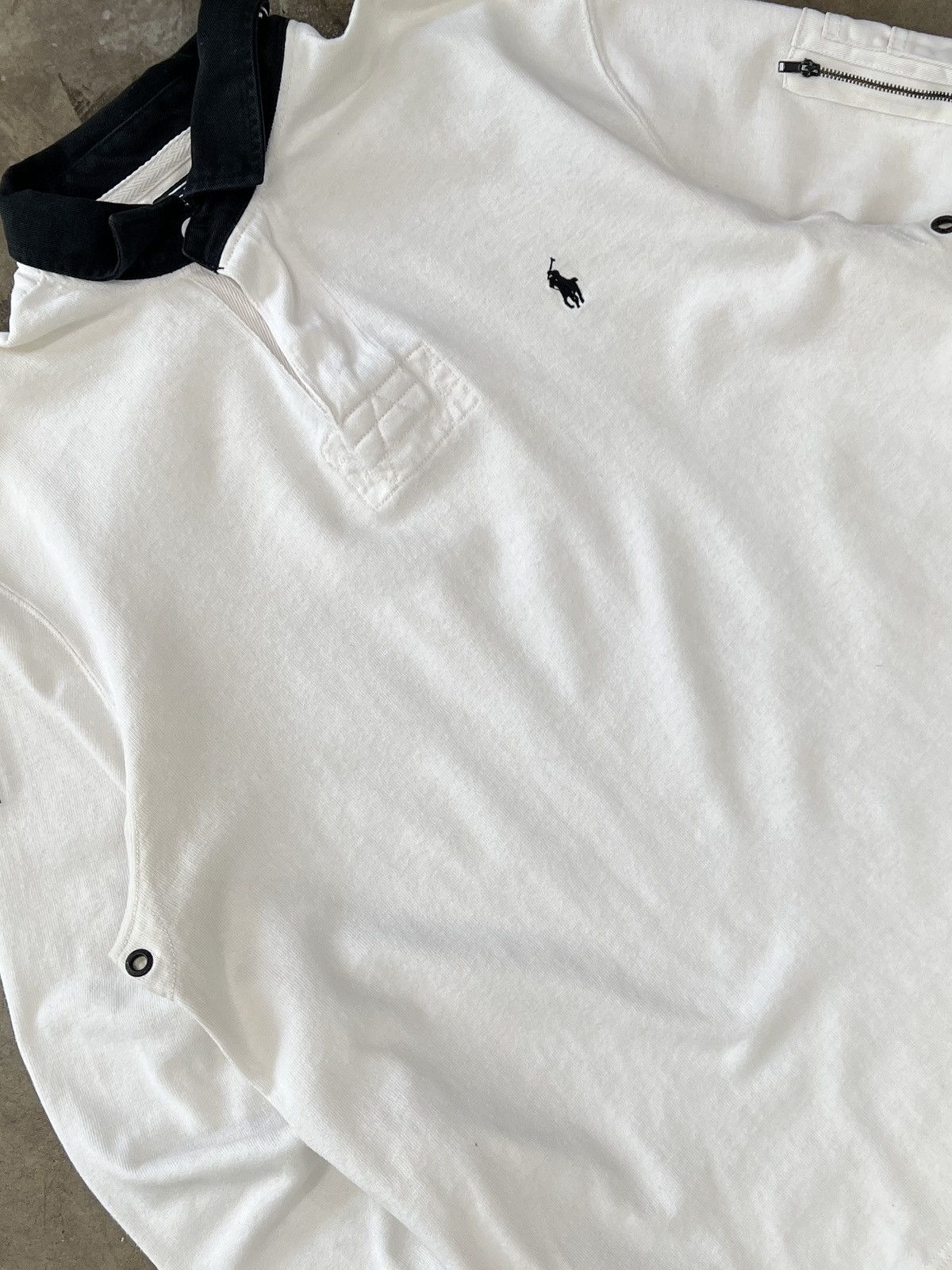 Vintage Ralph Lauren Polo Rugby Long Sleeve Custom Fit XL