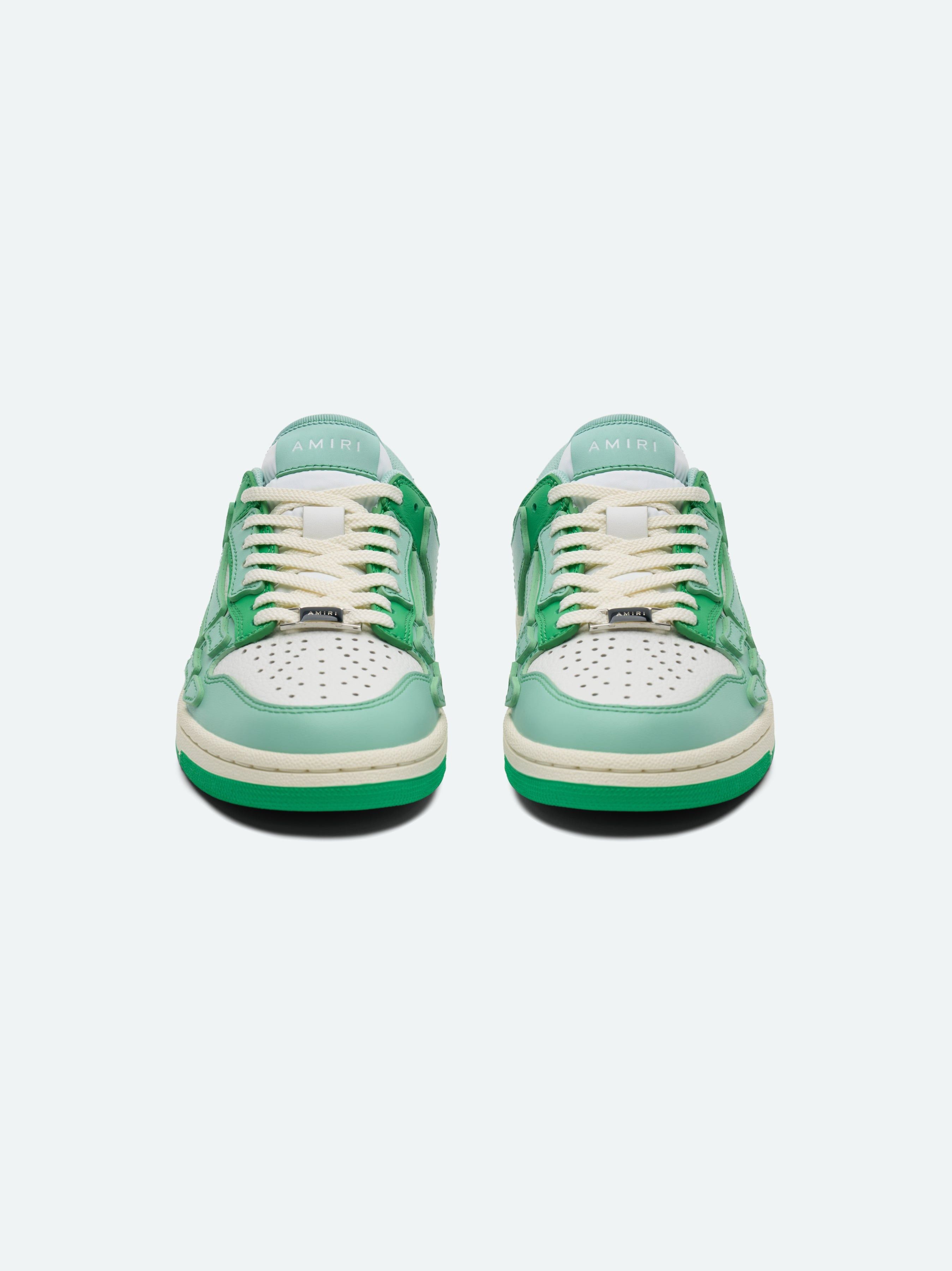 Amiri o1w1db11224 Skel Panelled Leather Low-Top Sneakers Size US 9 / IT 39 - 2 Thumbnail