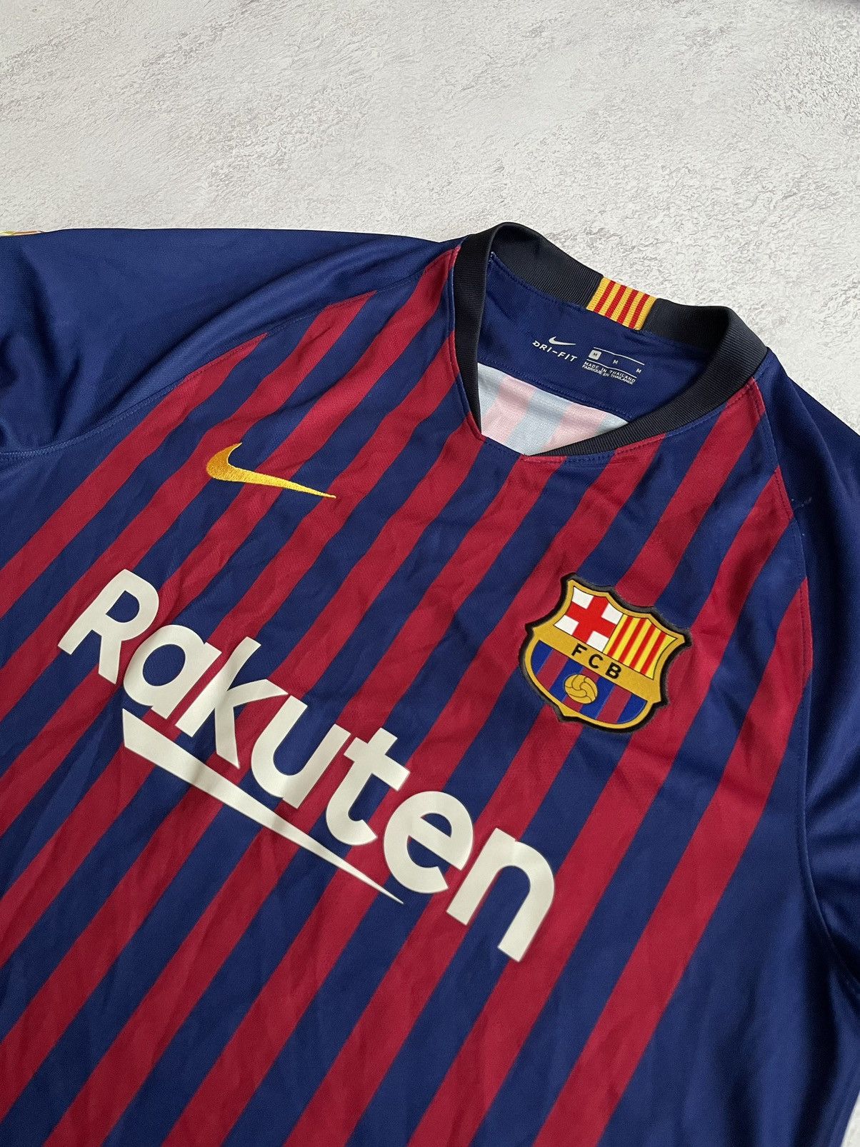 Nike Nike FC Barcelona 2018/2019 Home Football Jersey Kit Size US M / EU 48-50 / 2 - 2 Thumbnail