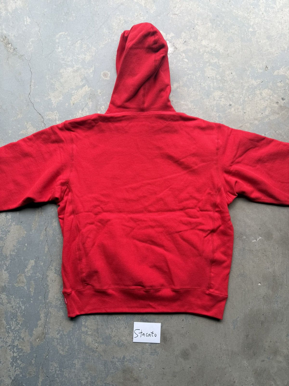 Supreme Supreme Arabic Logo Hoodie Red Yellow Size US M / EU 48-50 / 2 - 11 Thumbnail