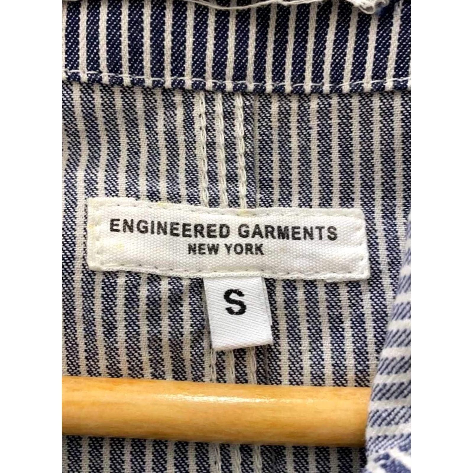 Engineered Garments Engineered Garments Jacket Cotton Navy Striped Casual Men's Size S Size US S / EU 44-46 / 1 - 4 Thumbnail