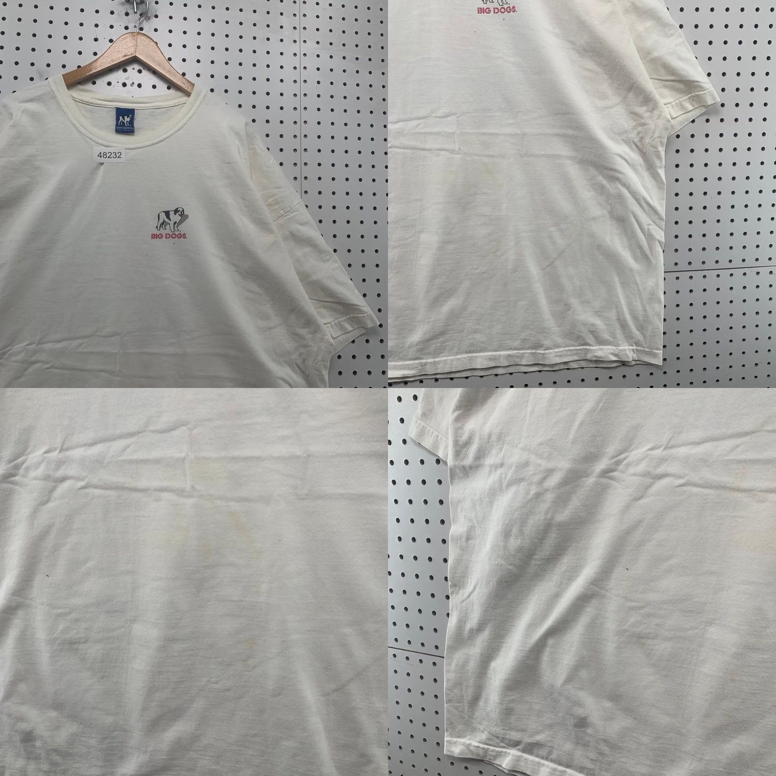 Big Dogs VINTAGE Big Dogs T-Shirt Mens 3XL White Christmas Grinch Funny Humour Shirt Size US XXL / EU 58 / 5 - 8 Thumbnail