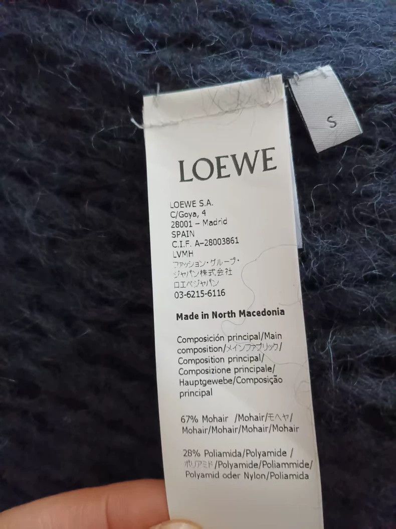 Loewe LOEWE Black mink cardigan Size S / US 4 / IT 40 - 3 Thumbnail