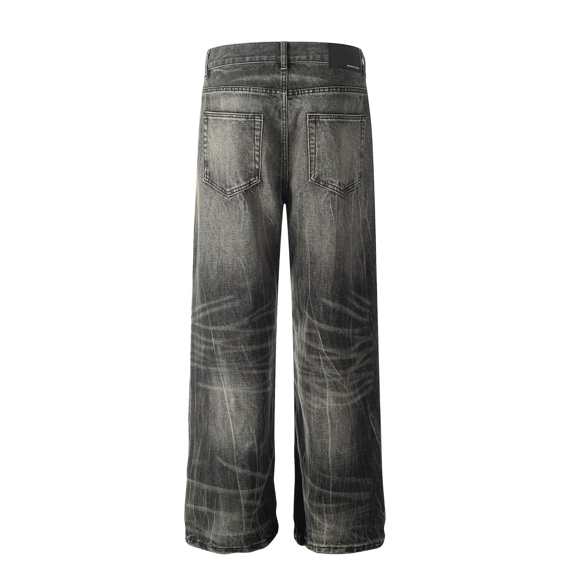 Vintage American retro washed lightning flared jeans for men Size US 32 / EU 48 - 2 Thumbnail