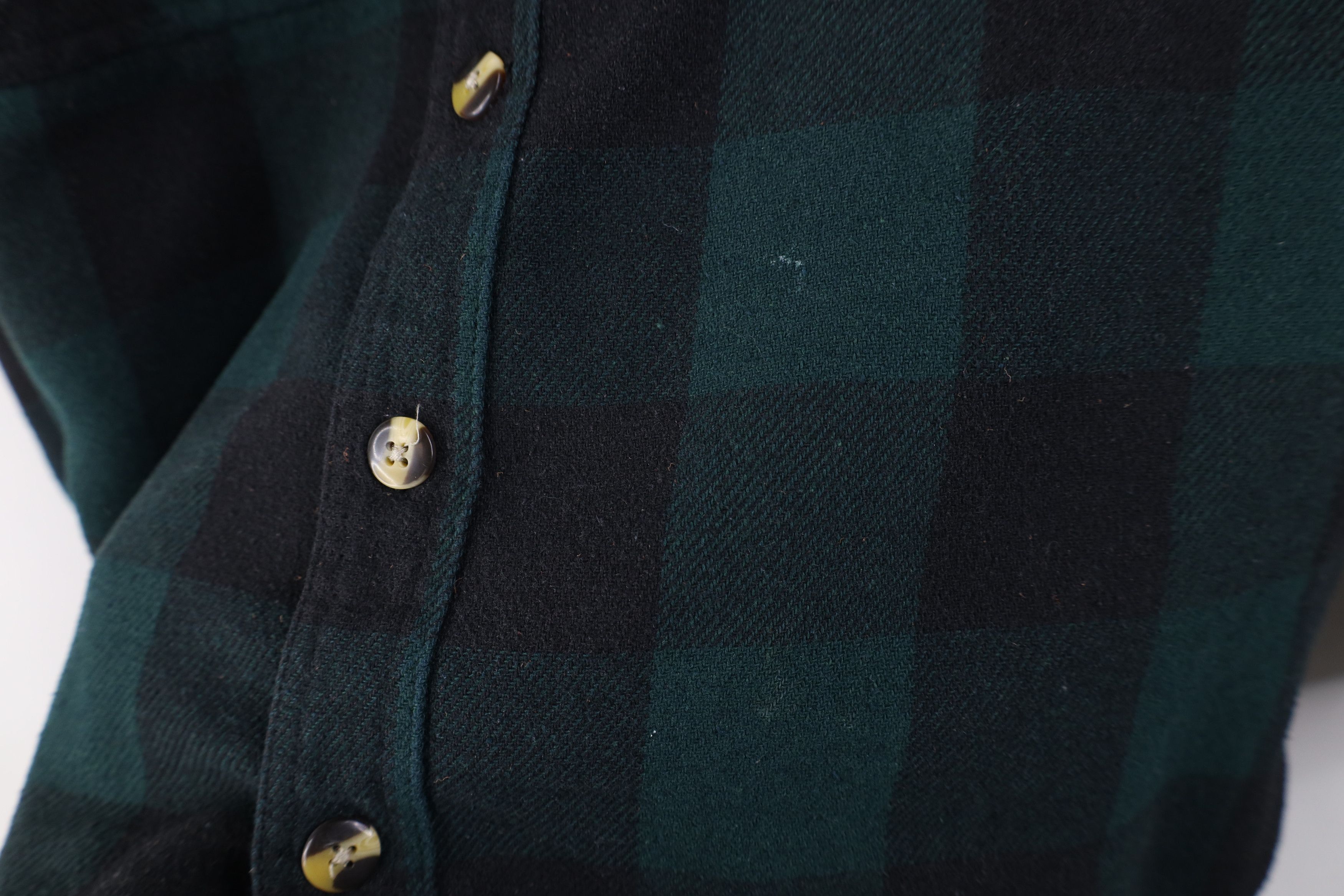 Vintage Vintage 90s Streetwear Heavy Flannel Button Shirt Plaid Size US M / EU 48-50 / 2 - 8 Thumbnail