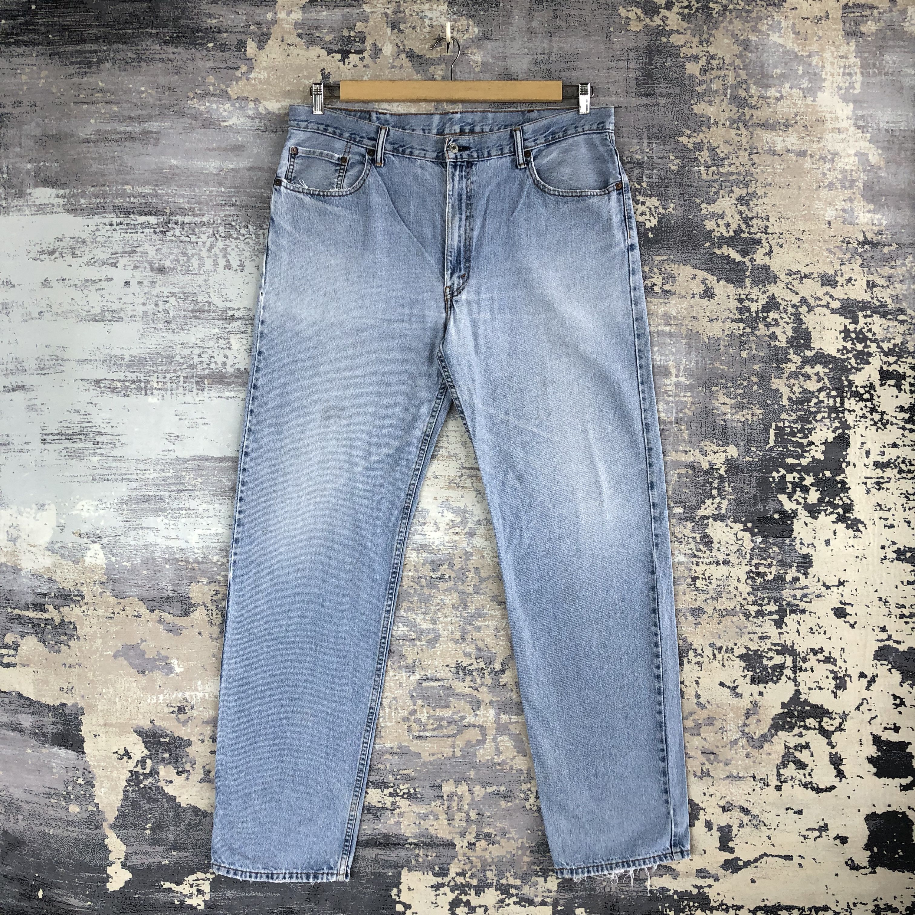 Levi's Vintage Y2K Levis Light Wash Jeans Levi's 505 Faded Denim Size US 40 / EU 56 - 1 Thumbnail