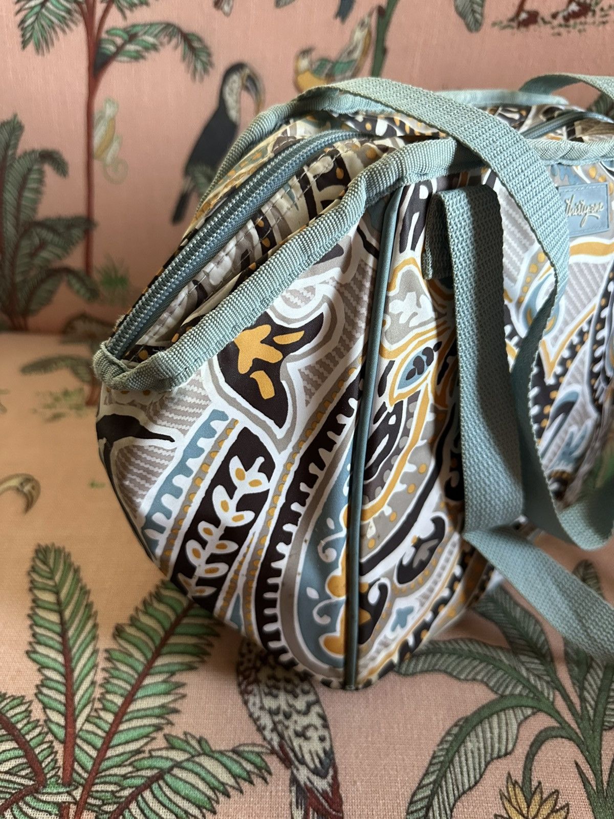 Other Paisley Insulated “Thirty-One” Medium Sized Zipper Lunch Box Size ONE SIZE - 2 Thumbnail