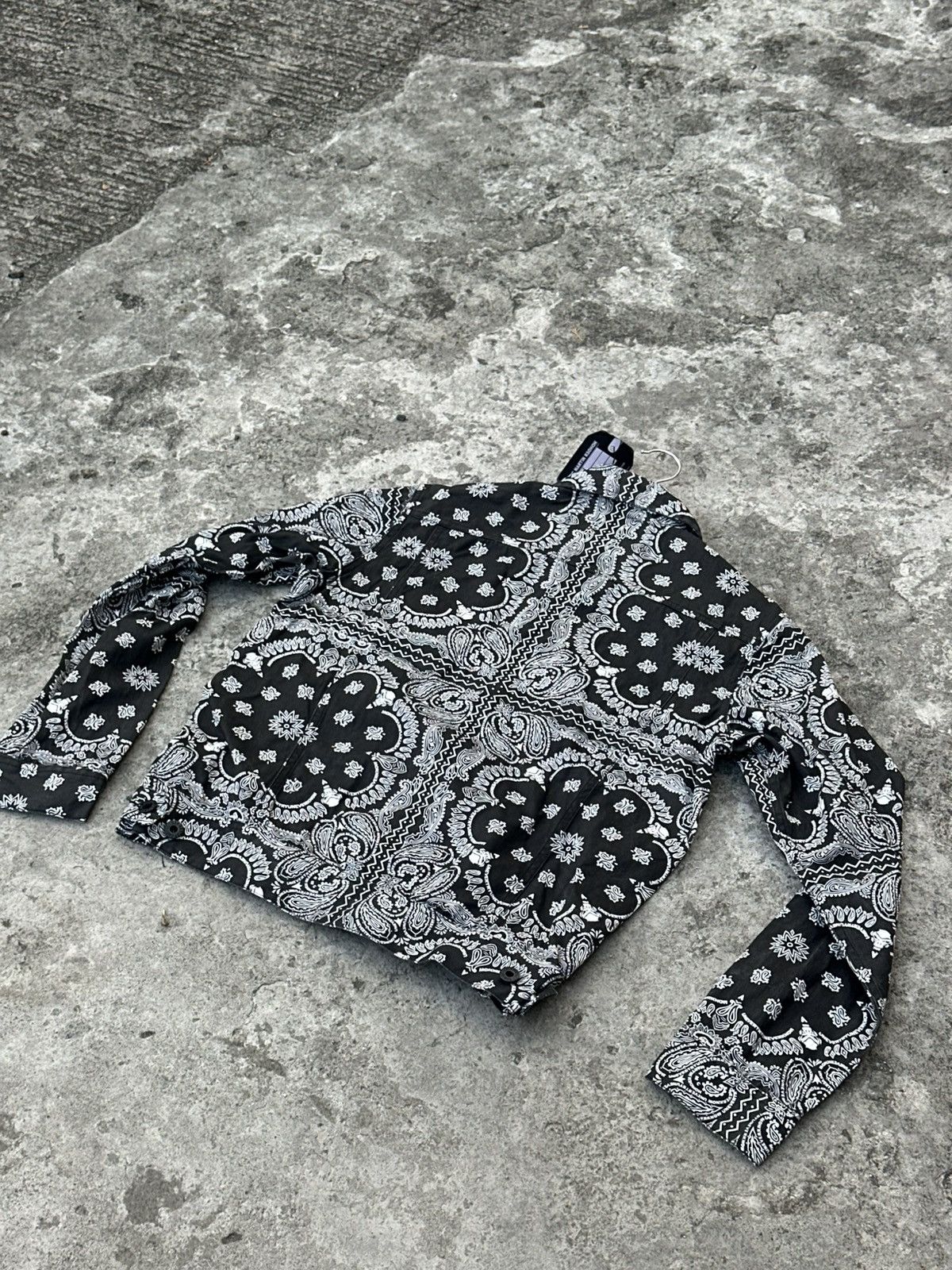 Japanese Brand × RMC Jeans × Red Monkey RMC Bandana longsleeve Size US M / EU 48-50 / 2 - 5 Thumbnail