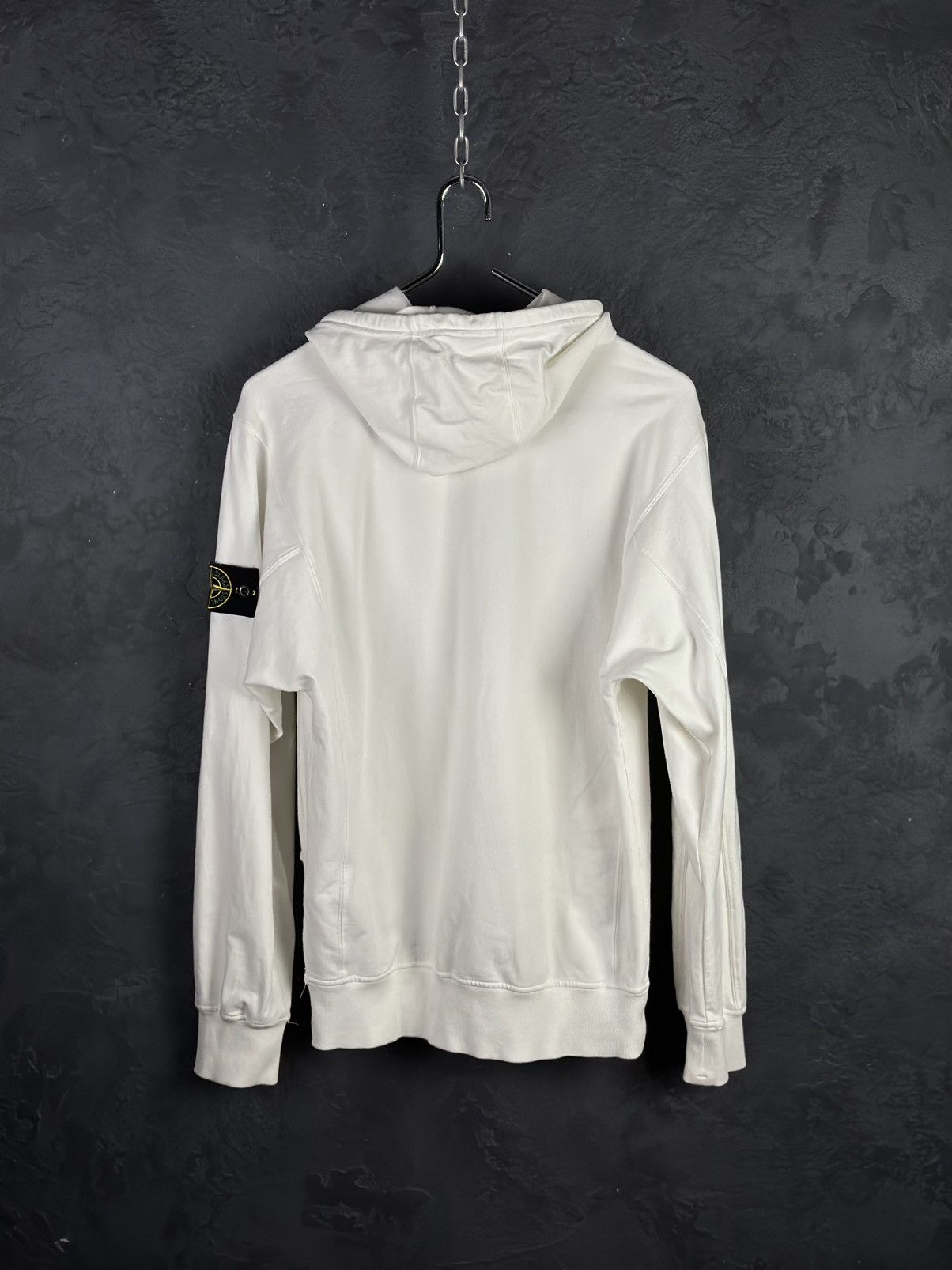Stone Island Stone Island Men’s White Hoodie Size S-M Size US S / EU 44-46 / 1 - 6 Thumbnail