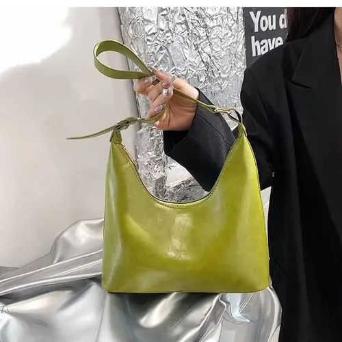 High Sport × Japanese Brand Bag Versatile and trendy green armpit bag Size ONE SIZE - 4 Thumbnail
