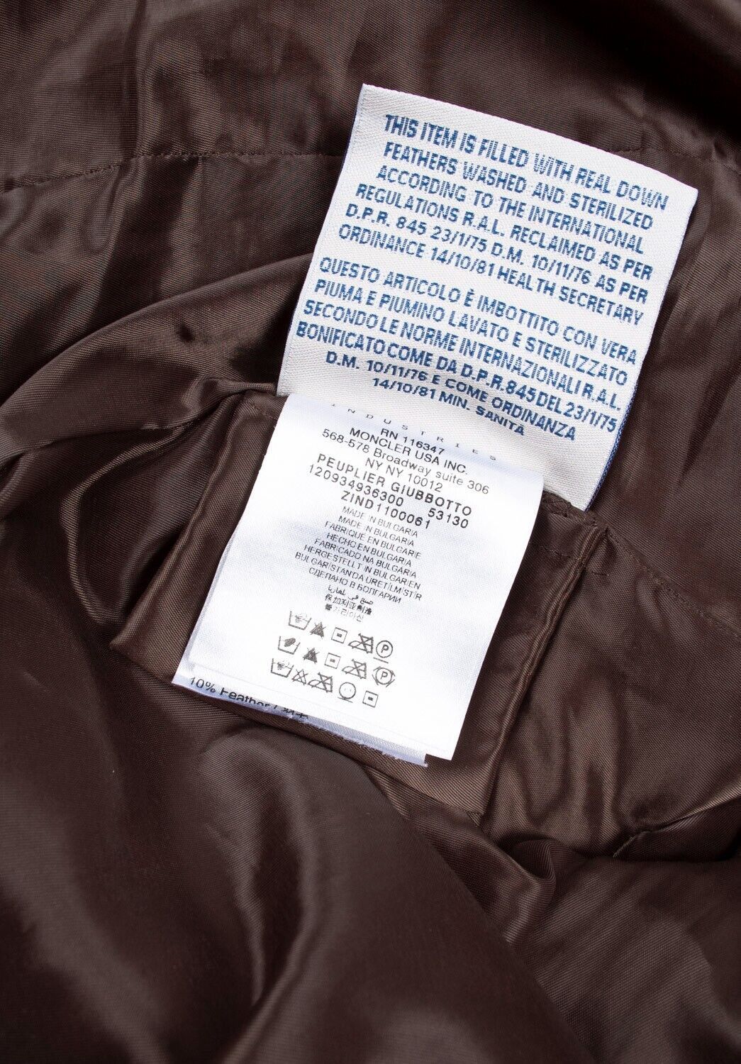 Moncler Original Moncler Peuplier Women Down Parka Coat H5045 Size S / US 4 / IT 40 - 8 Thumbnail