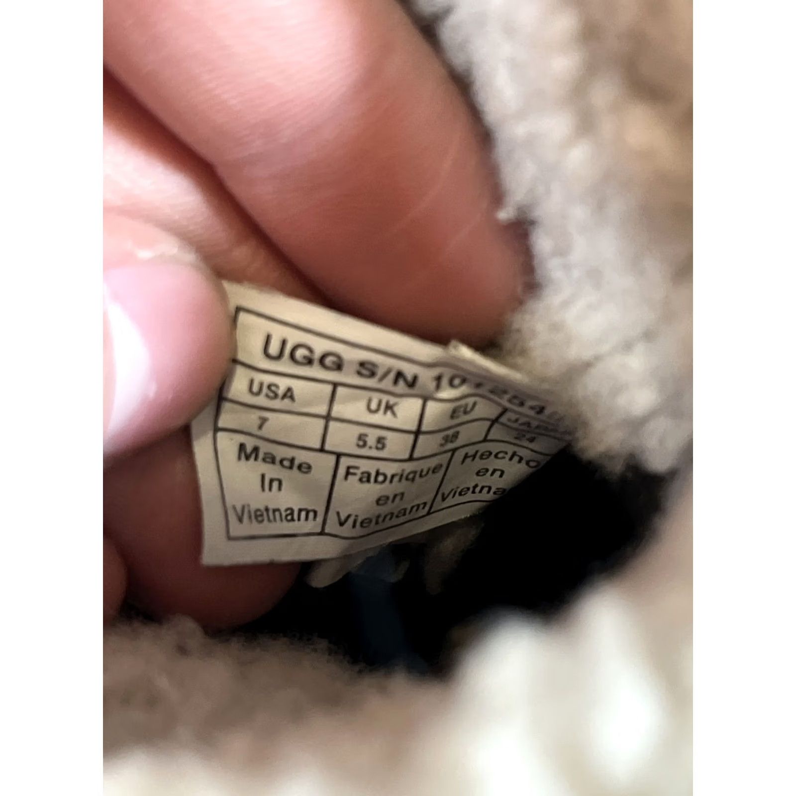 Ugg VINTAGE? No — UGG Australia Luisa Womens 7 Water Resistant Leather Boots Gray Size US 7 / IT 37 - 5 Thumbnail