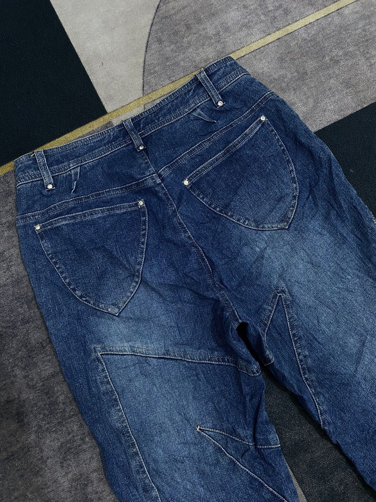 Kapital NEUF CENT NEUF IFSIXWASNINE DENIM PANTS Size US 28 / EU 44 - 4 Thumbnail