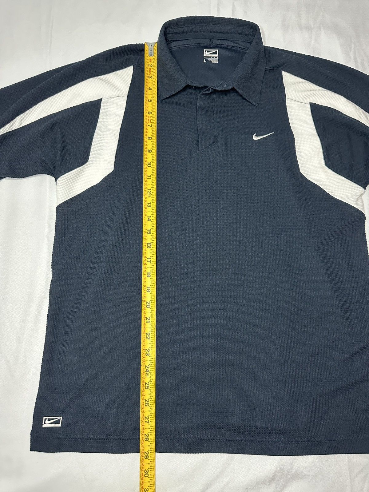 Nike × Vintage Vintage Nike Polo Shirt 🔥 Size US L / EU 52-54 / 3 - 8 Thumbnail