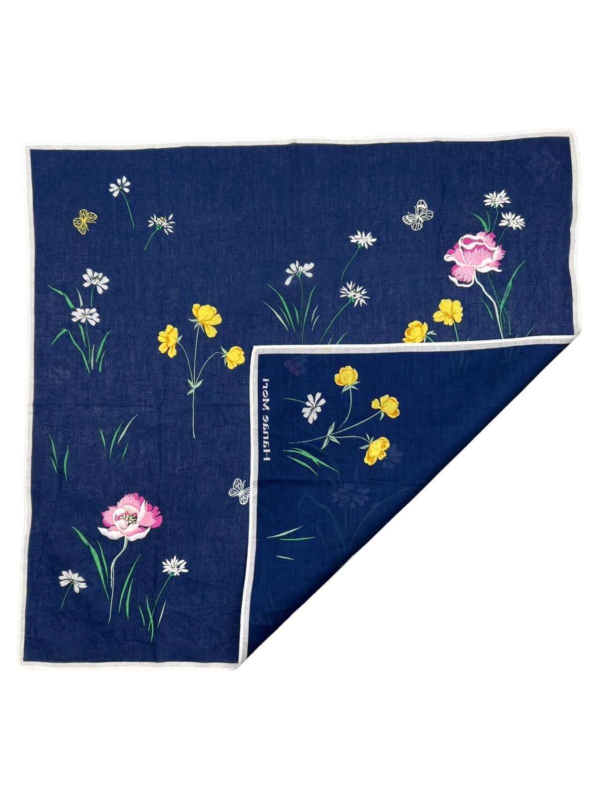Hanae Mori Hanae Mori Handkerchief Neckerchief Bandana Pocketsquare Size ONE SIZE - 4 Thumbnail