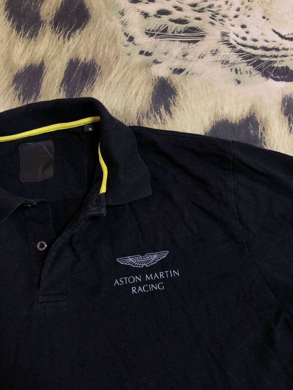 Vintage Aston Martin F1 Team Shirt polo Formula One Racing Polo Size US XL / EU 56 / 4 - 13 Thumbnail